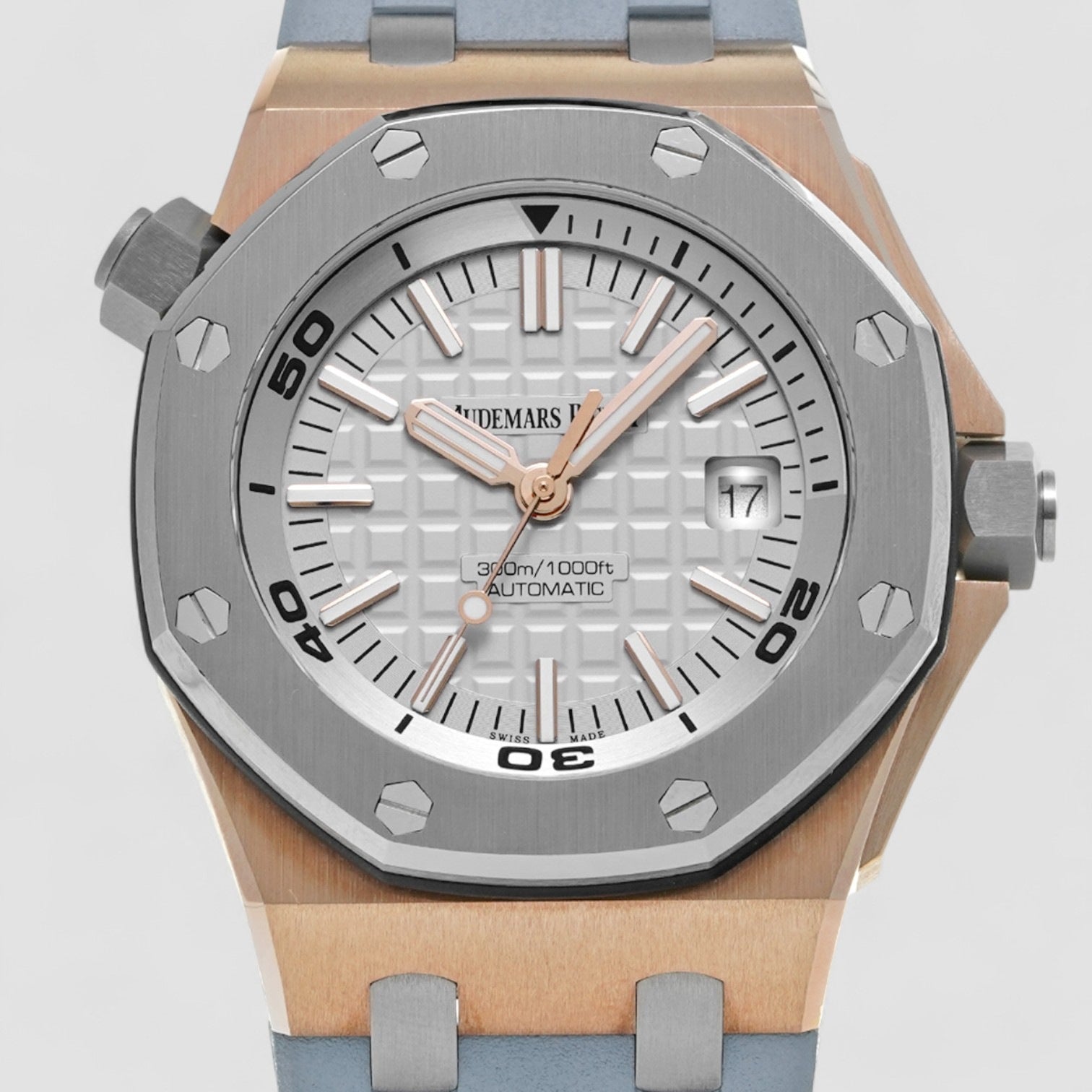 Royal Oak Offshore Diver Diver Rose Gold Grey Dial Japan Limited Edition