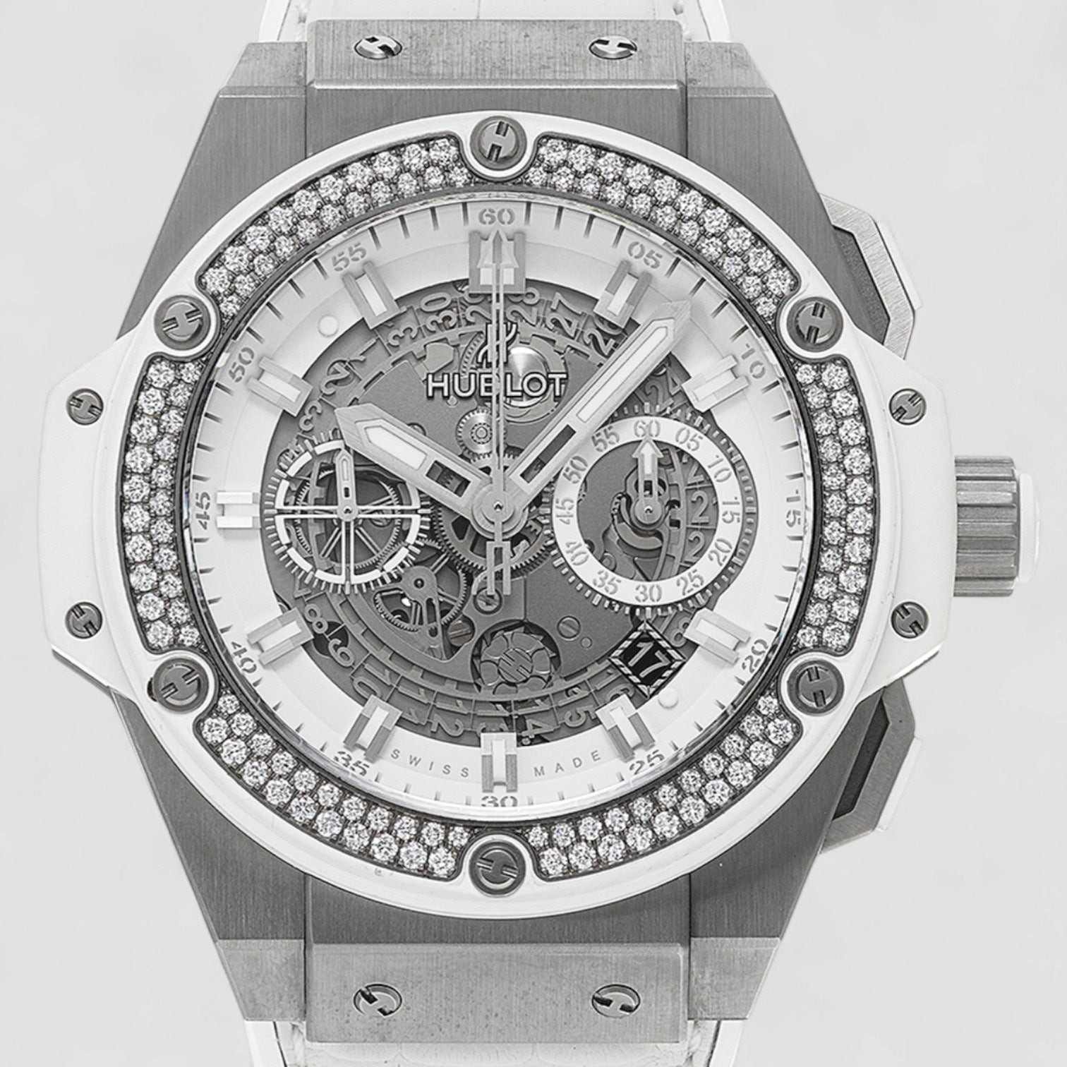 King Power Unico Skeleton Dial Titanium 48mm