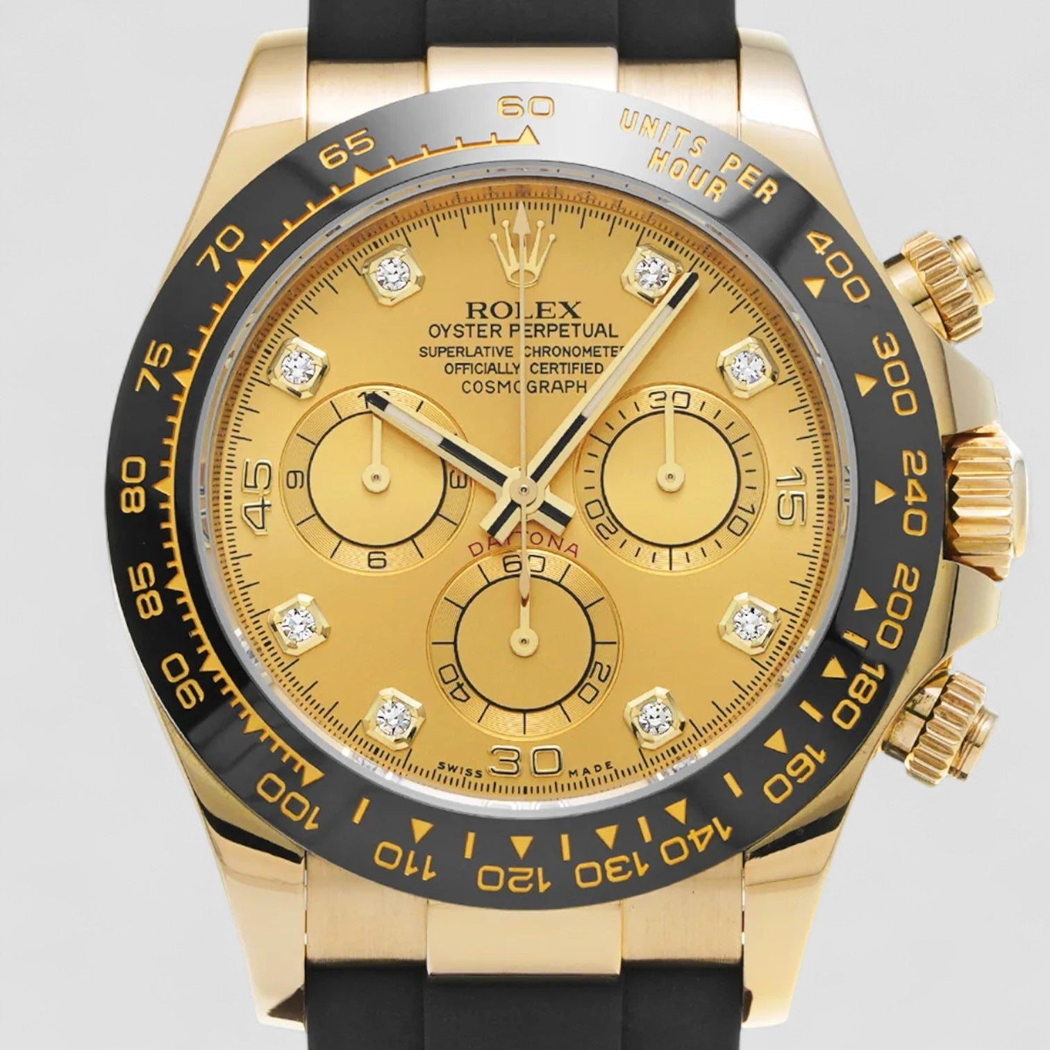 Cosmograph Daytona Champagne Ship/Rubber Ø40 mm