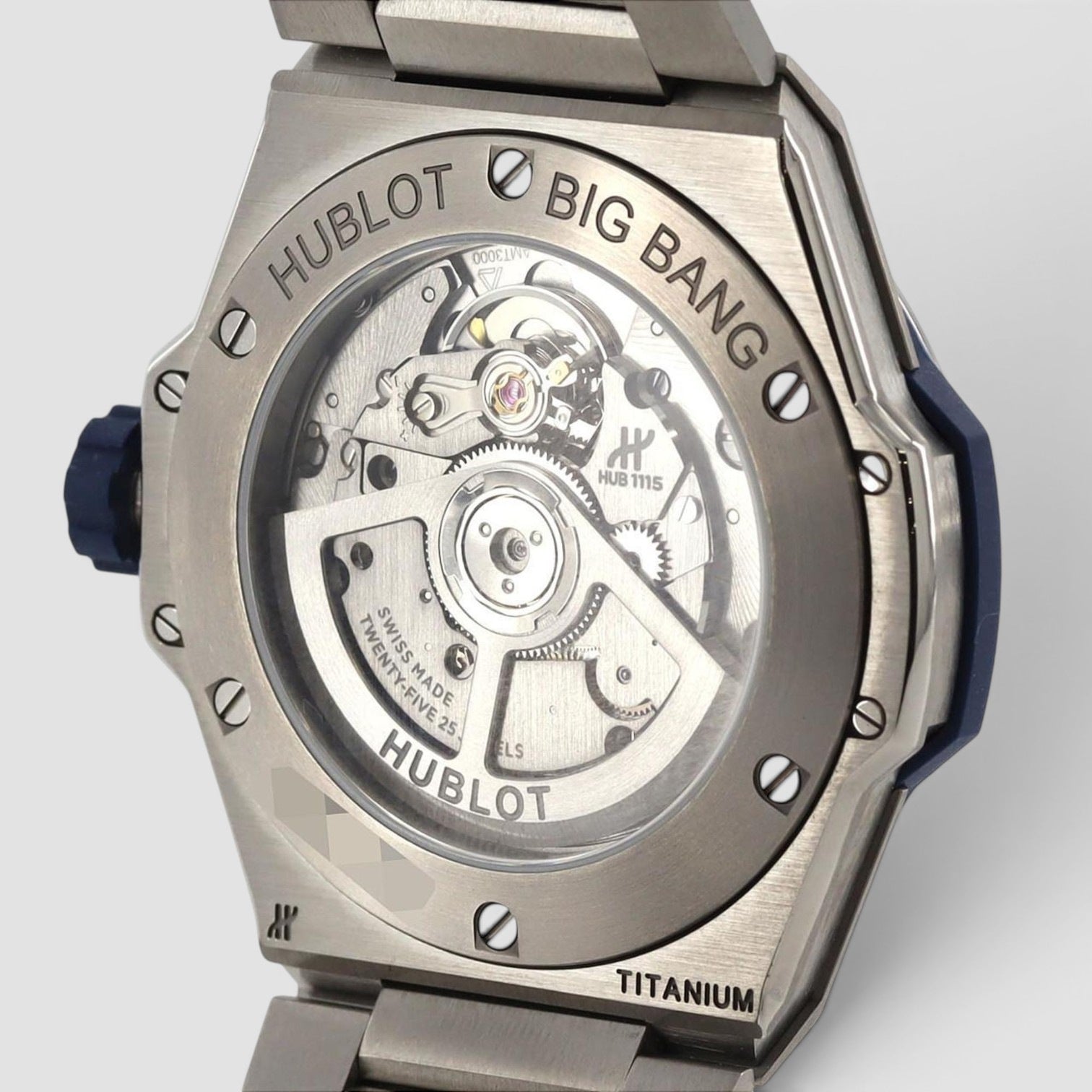 Big Bang Integrated Time Only Blue