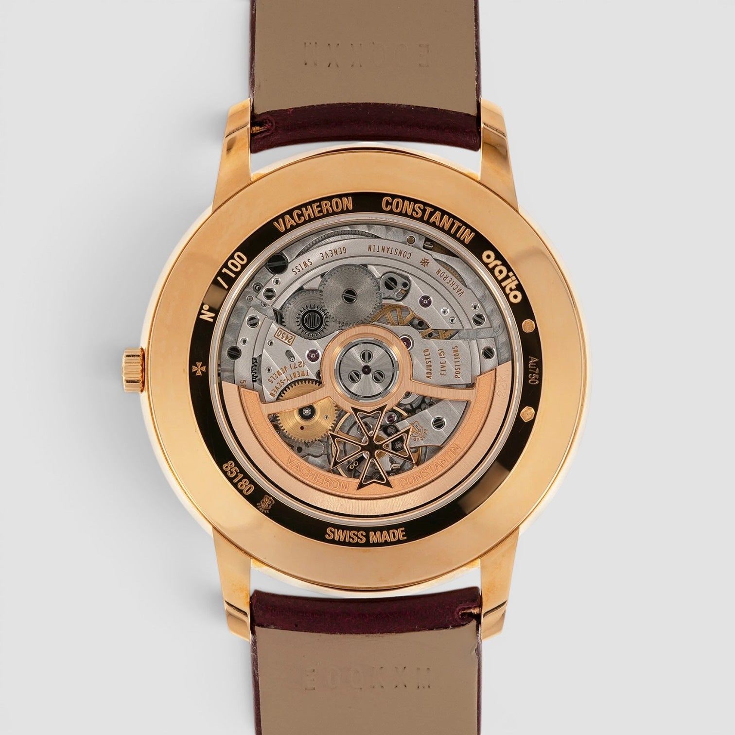 Patrimony Ora ïto 20th Anniversary 18K Yellow Gold