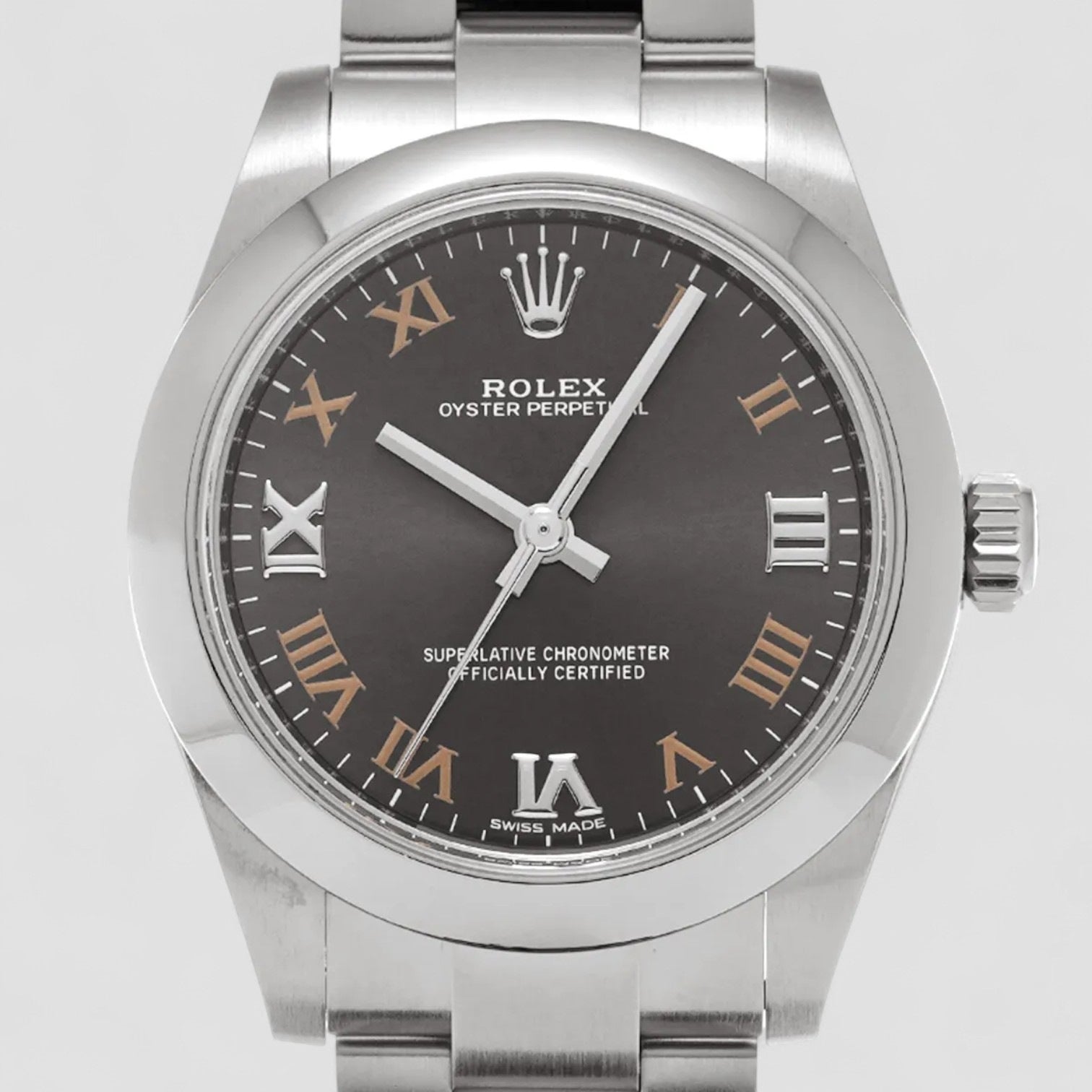 Oyster Perpetual 31 Dark Grey Nickname Dial Ladies Watch