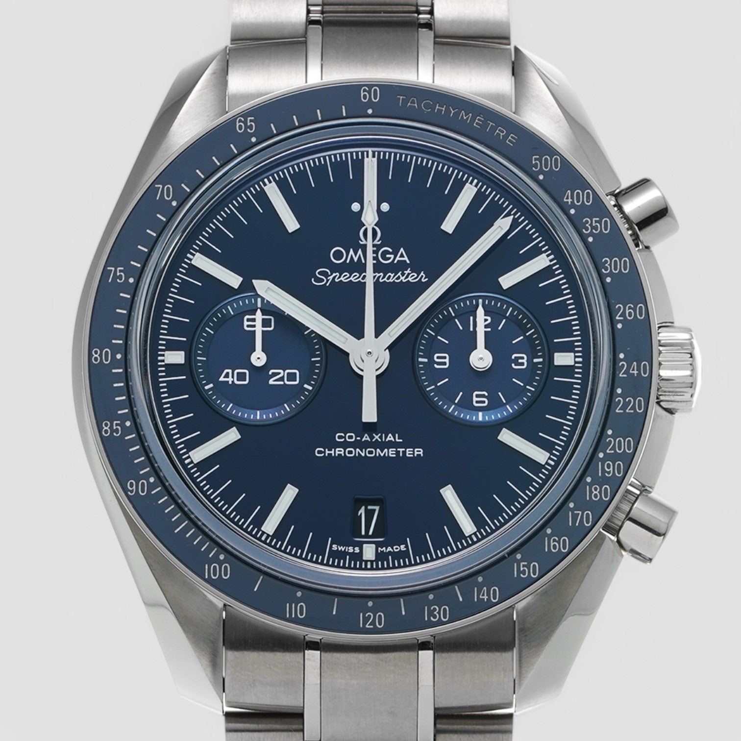 Speedmaster Moonwatch Titanium / Blue Dial