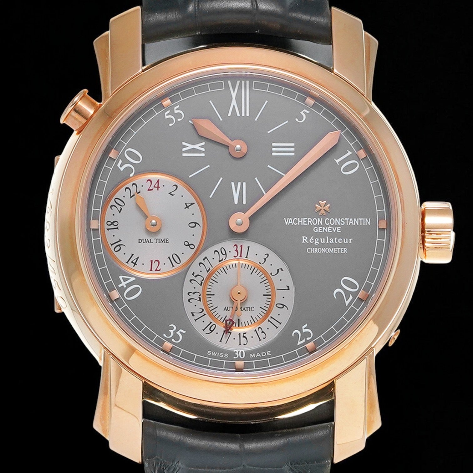 Malte Dual Time Regulator BOUTIQUE EDITION, PINK GOLD Limited