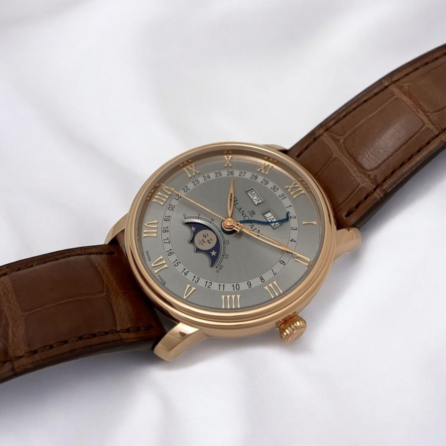 Villeret Moonphase & Complete Calendar 40mm