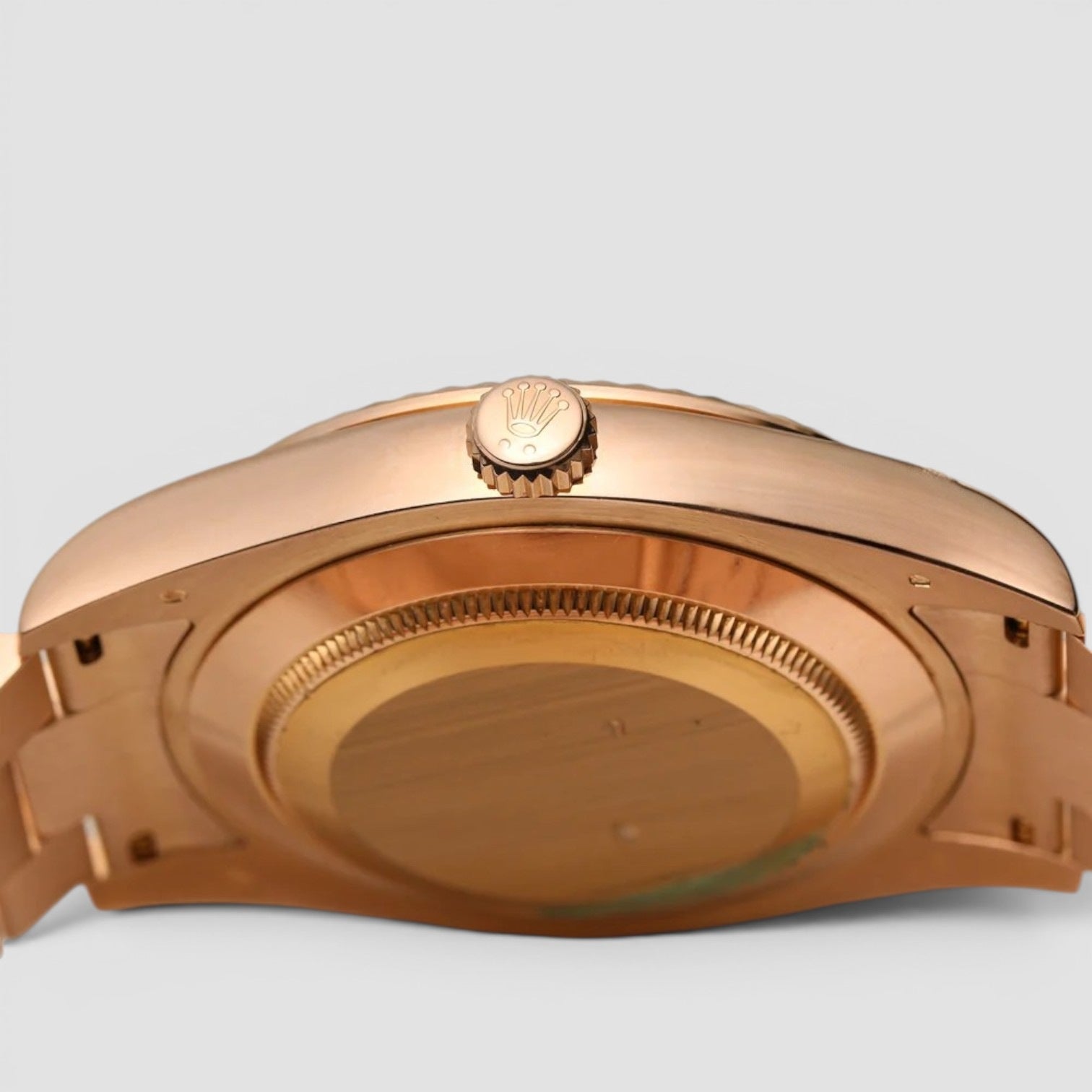 Day-Date II 41mm 18K Everose Gold Chocolate Roman Dial