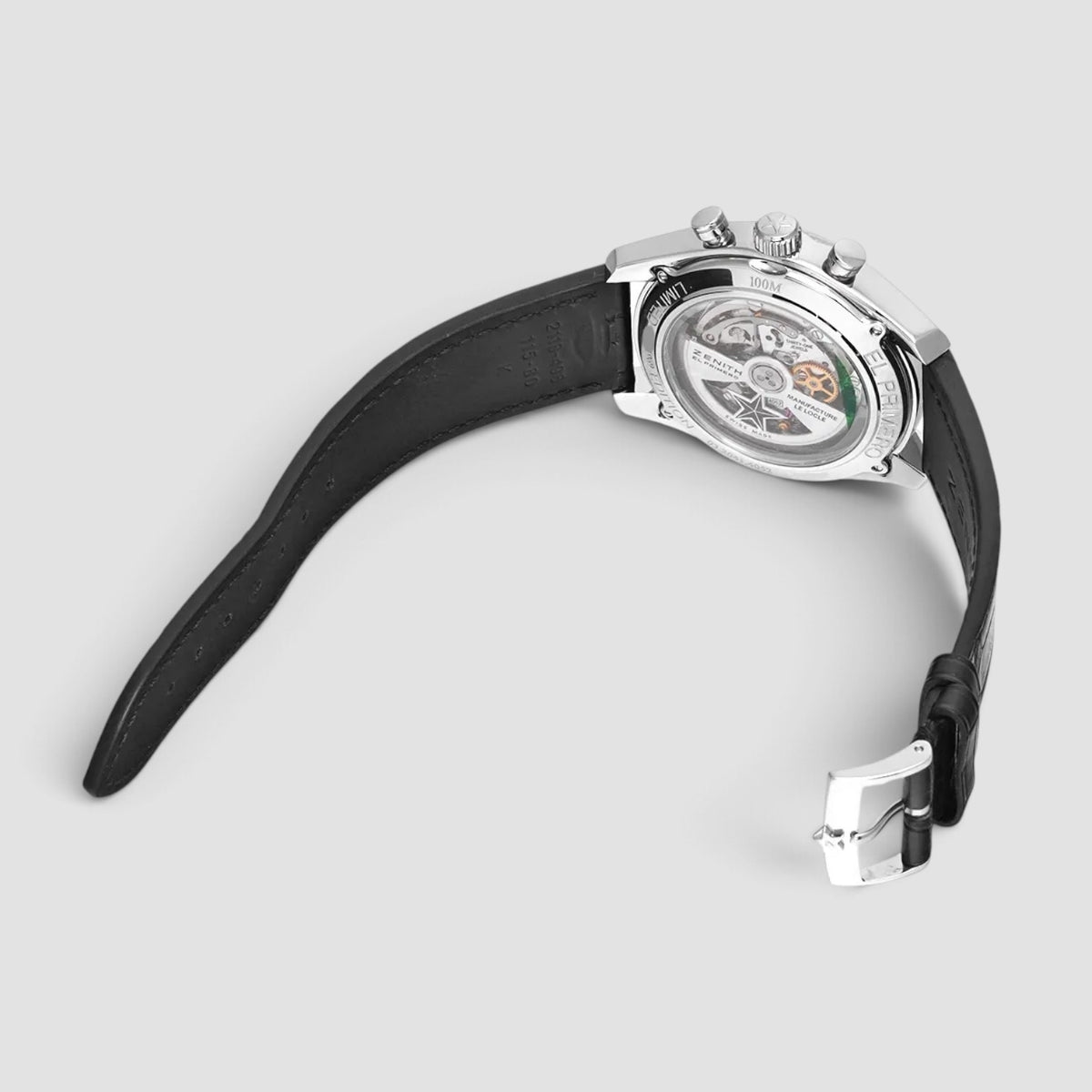 El Primero Automatic Chronograph Silver Dial Stainless Steel