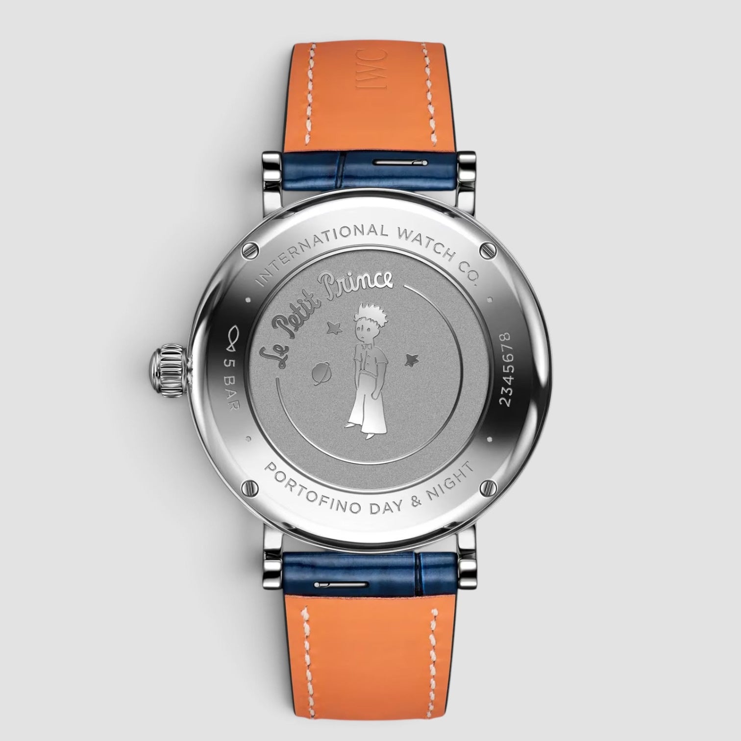 Portofino Automatic Day & Night Le Petit Prince 34mm Ladies Watch Blue