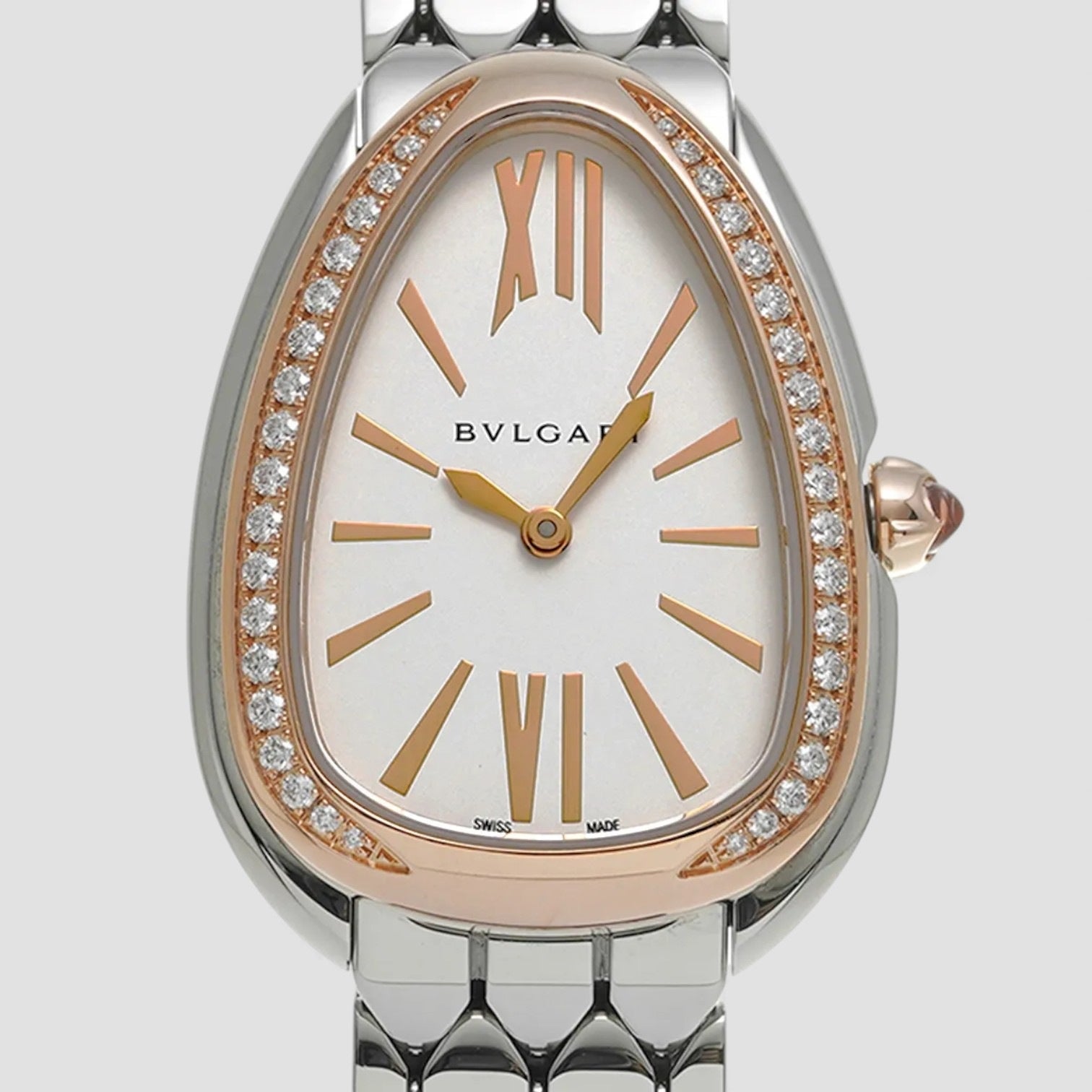 Serpenti Seduttori Quartz White Dial Ladies Watch