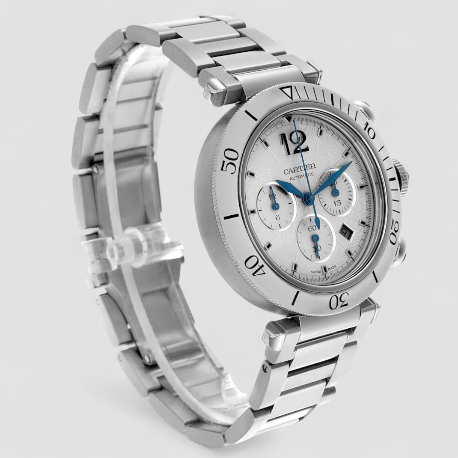 Cartier Pasha Chronograph Watch 41mm WSPA0018