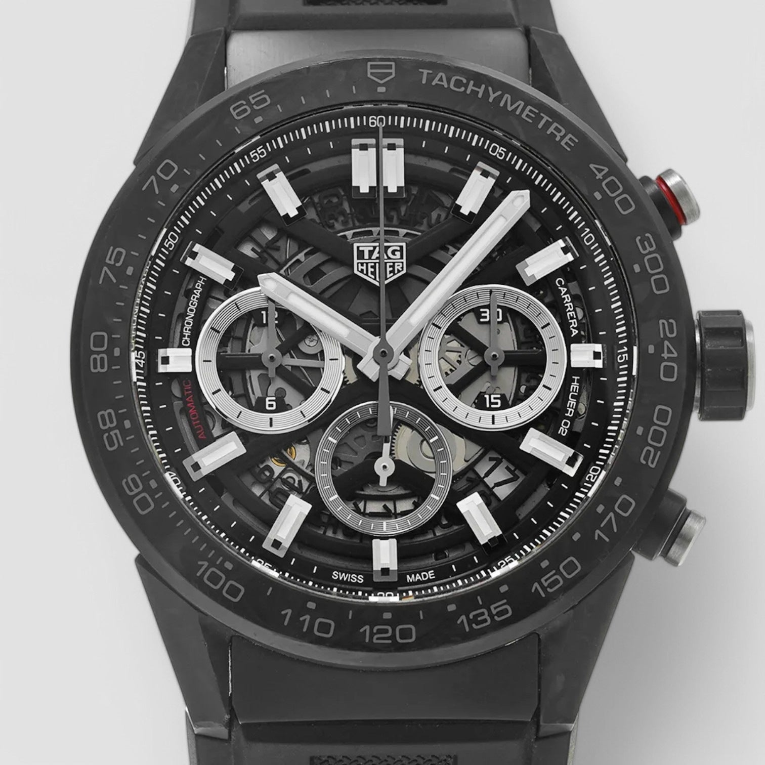 Carrera Chronograph Skeleton Dial Men's Watch