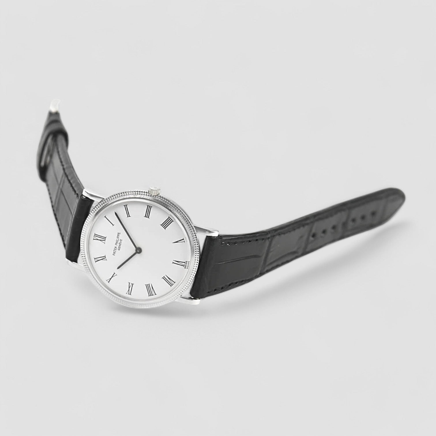 Calatrava Manual Wind 18K White Gold