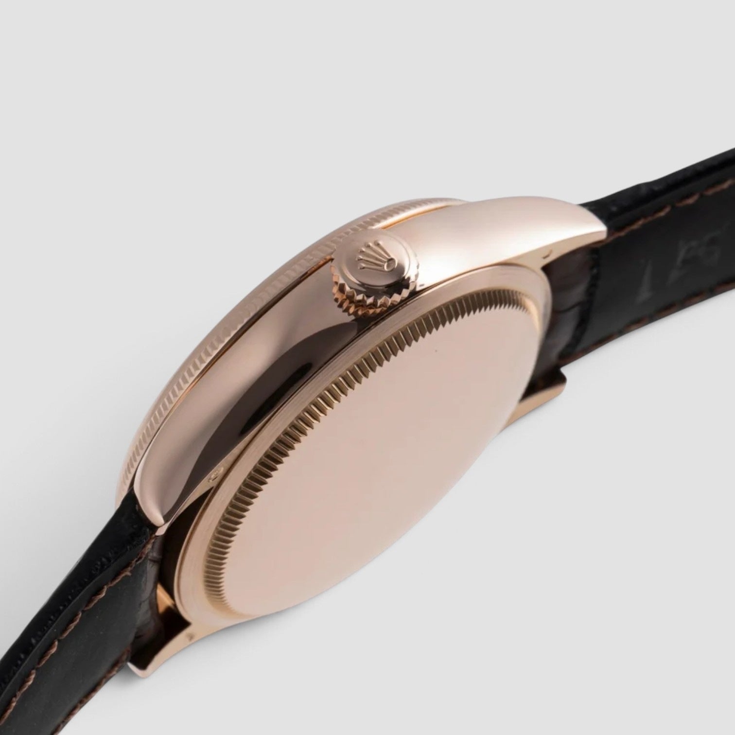 Cellini Date 39mm 18K Everose Gold Silver Dial