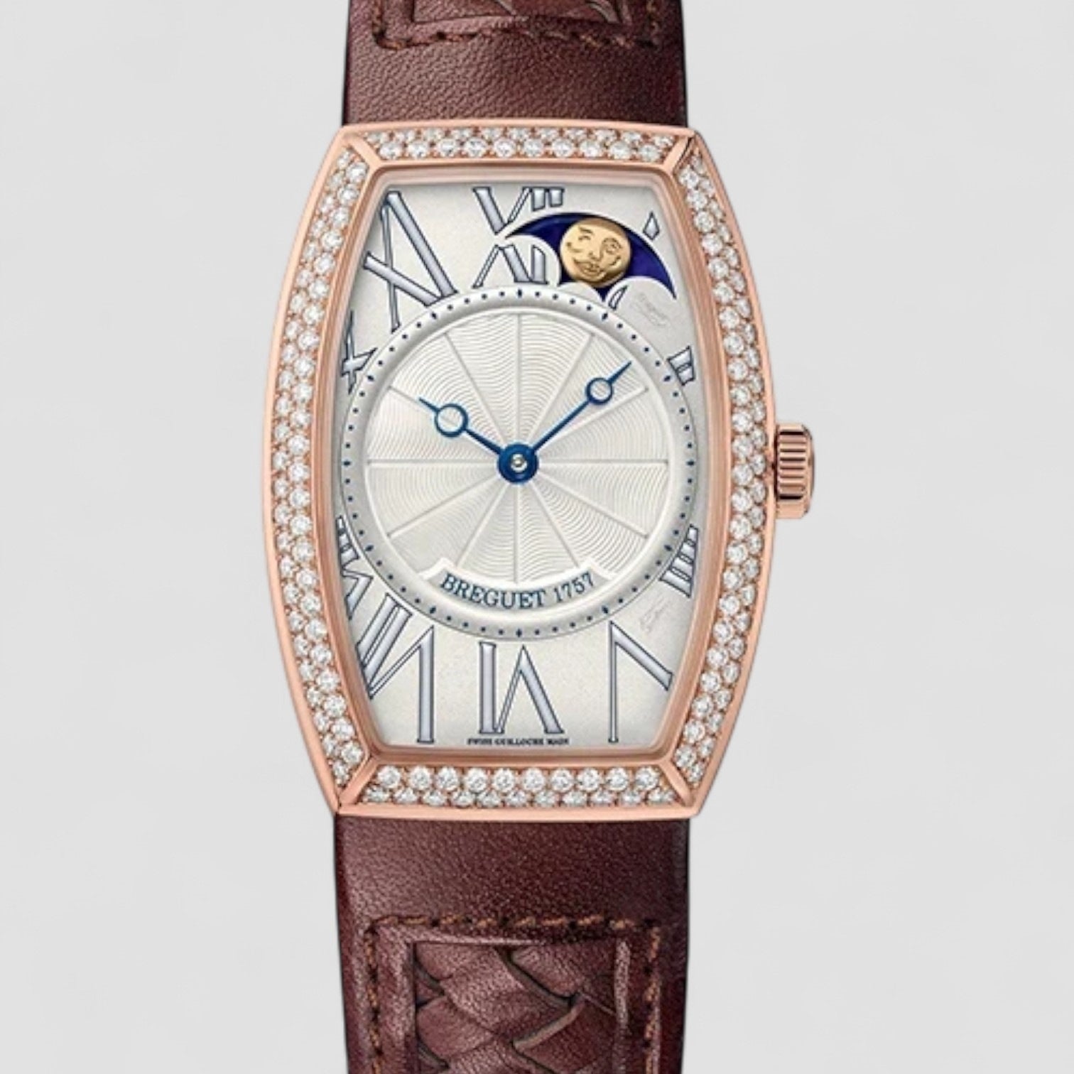 Heritage 8861 Phases De Lune Retrograde 18K Rose Gold