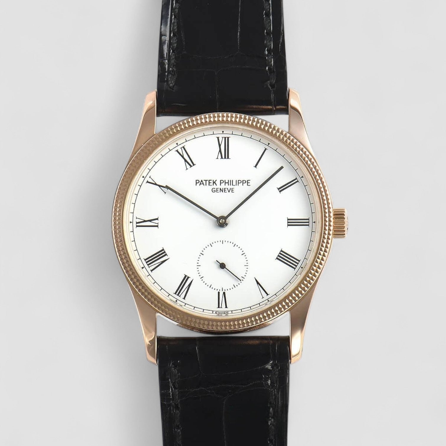Calatrava Manual Wind 18K Yellow Gold Description