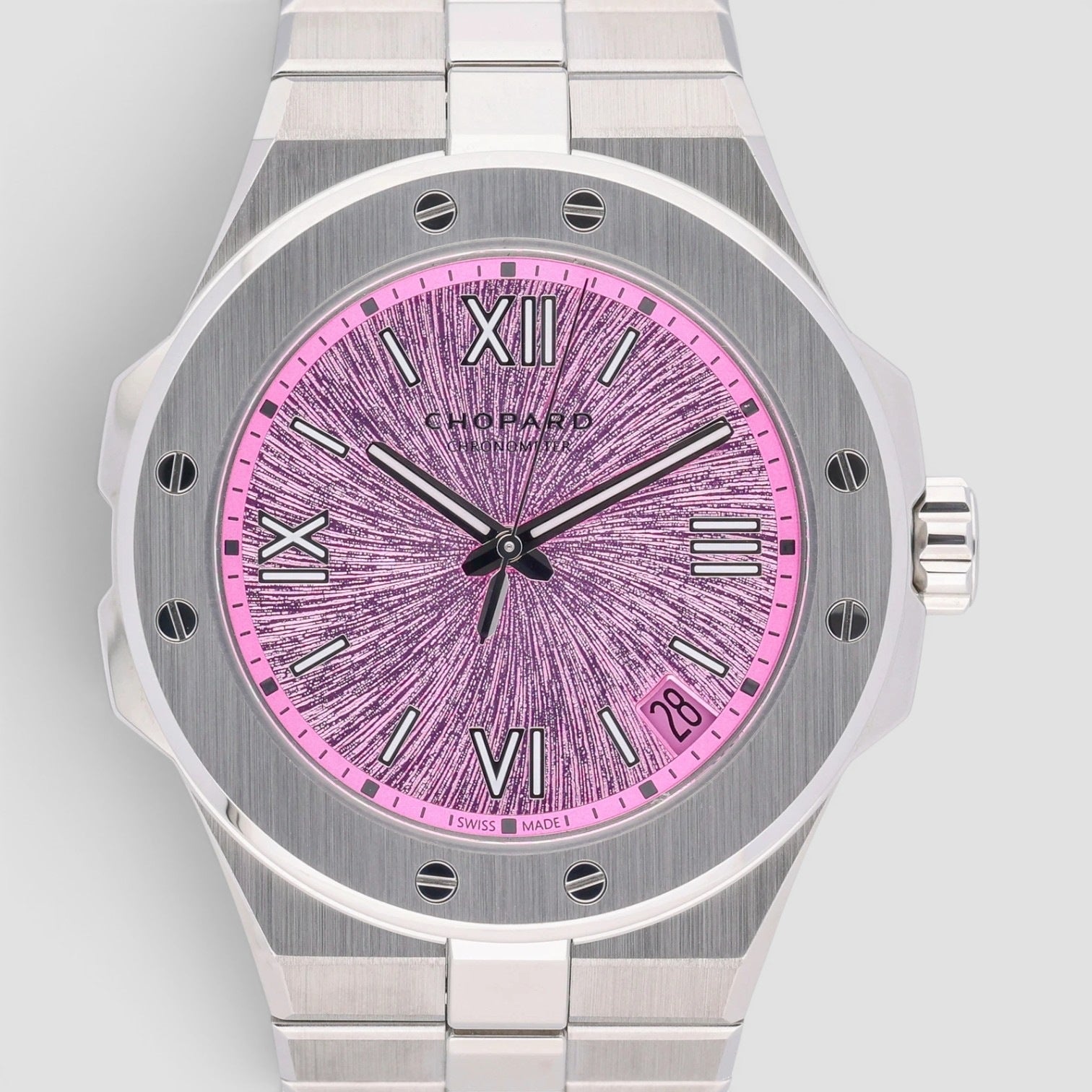Alpine Eagle 41mm Steel case Pink Dial