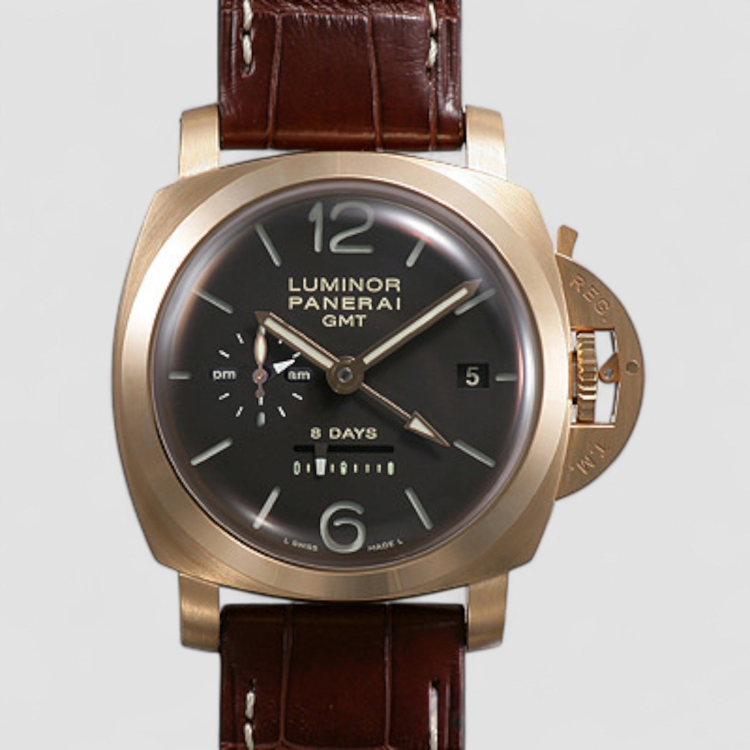 Luminor 1950 8 Days Gmt