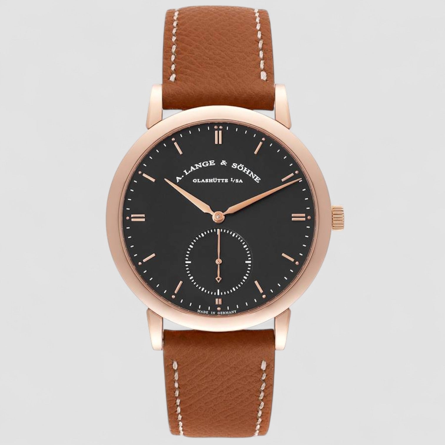 Grand Saxonia Rose Gold Mens Watch