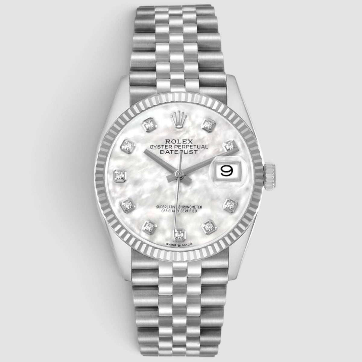 Datejust 36 Mother-of-Pearl Diamond Dial Jubilee