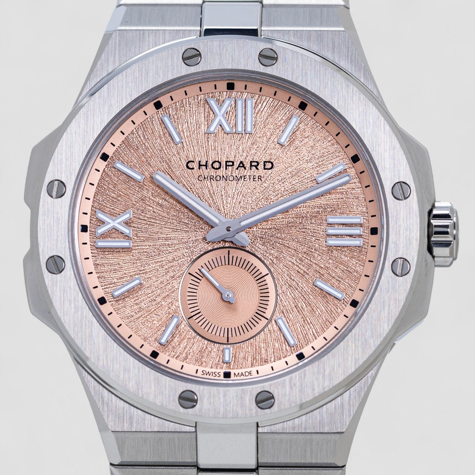 Alpine Eagle XPS LUC Salmon Dial 41mm SS