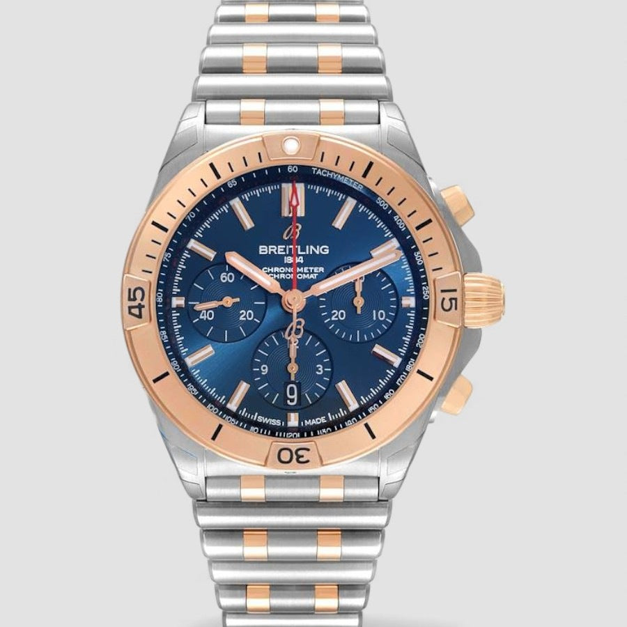 Chronomat B01 Chronograph Automatic Gold Watch 42mm