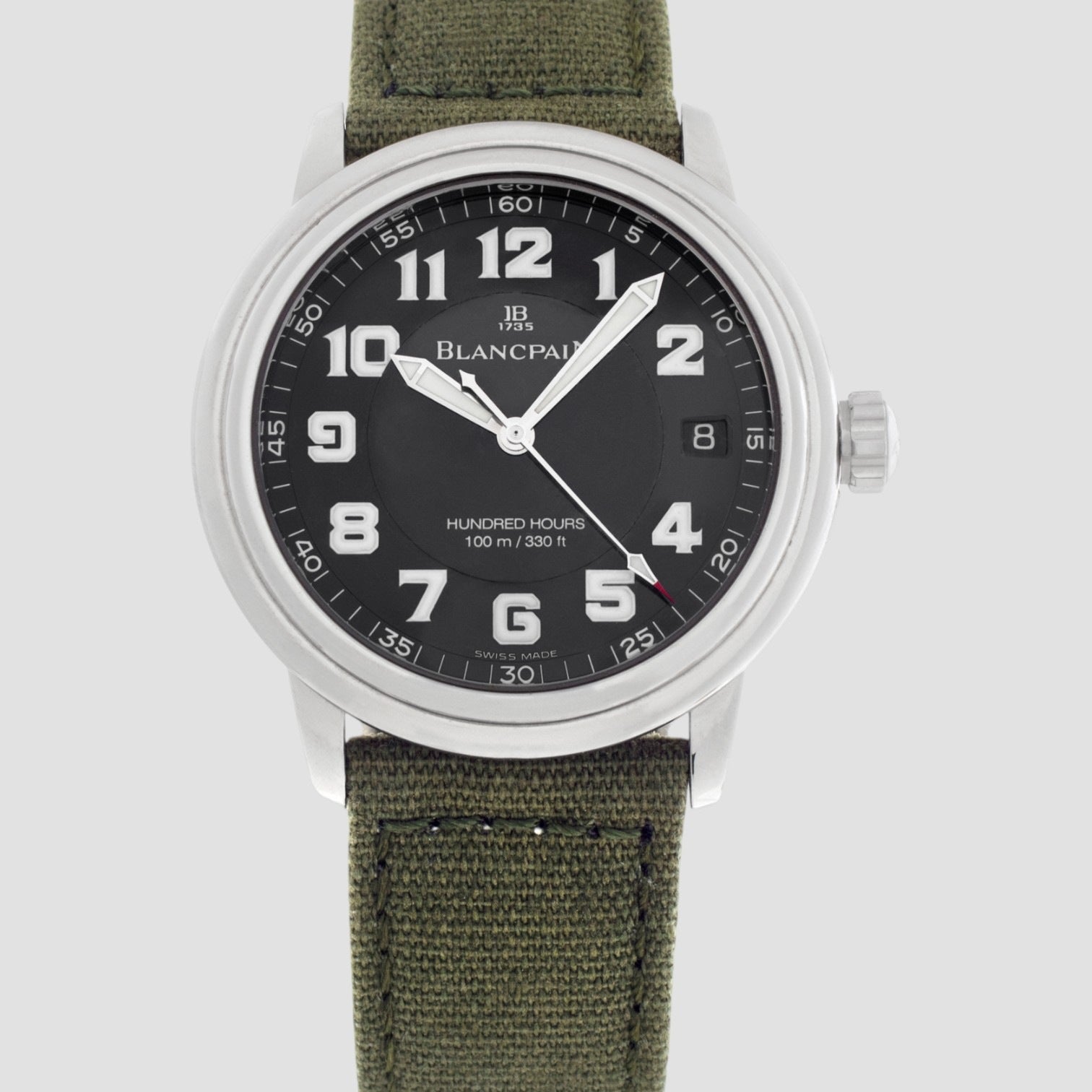 Leman Military Dial Hundred Hours SS / Bracelet