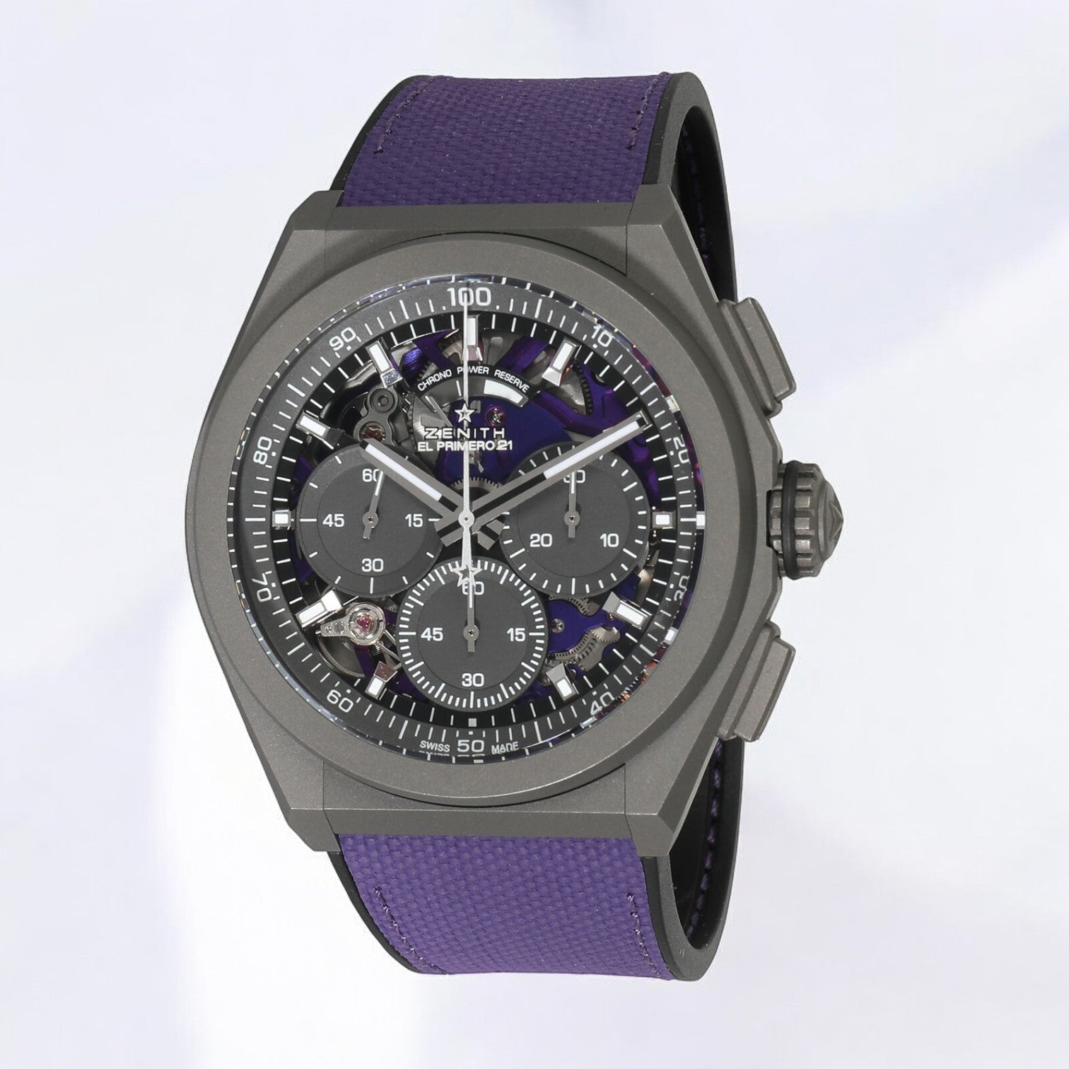 Defy 21 Ultraviolet El Primero Titanium