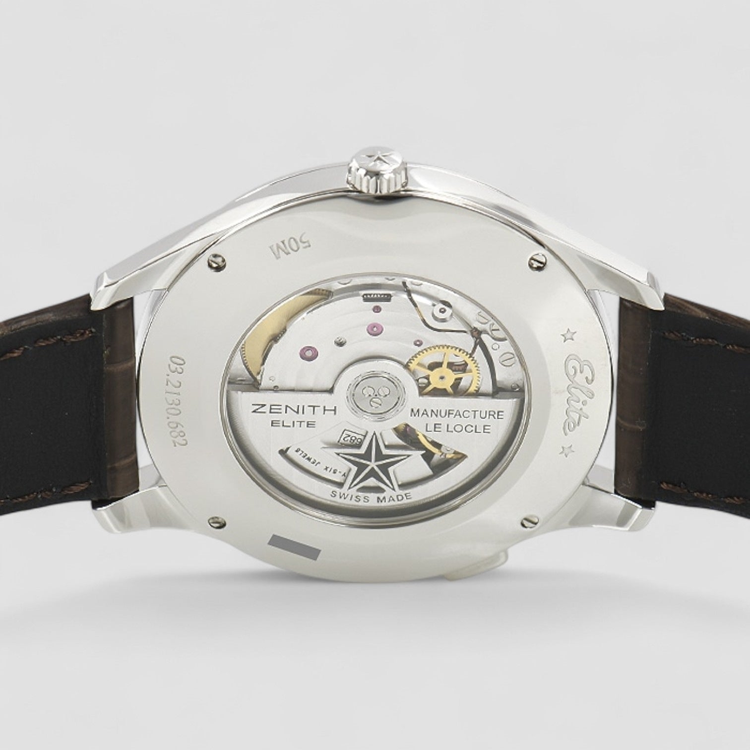 Captain Dual Time Automatic Grey Dial Men's Watch