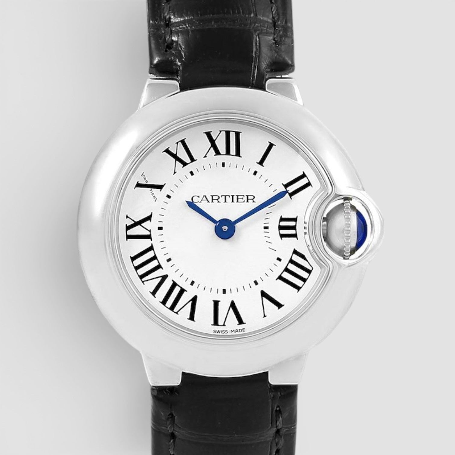 Ballon Bleu de Cartier 28mm Stainless Steel Silver Dial