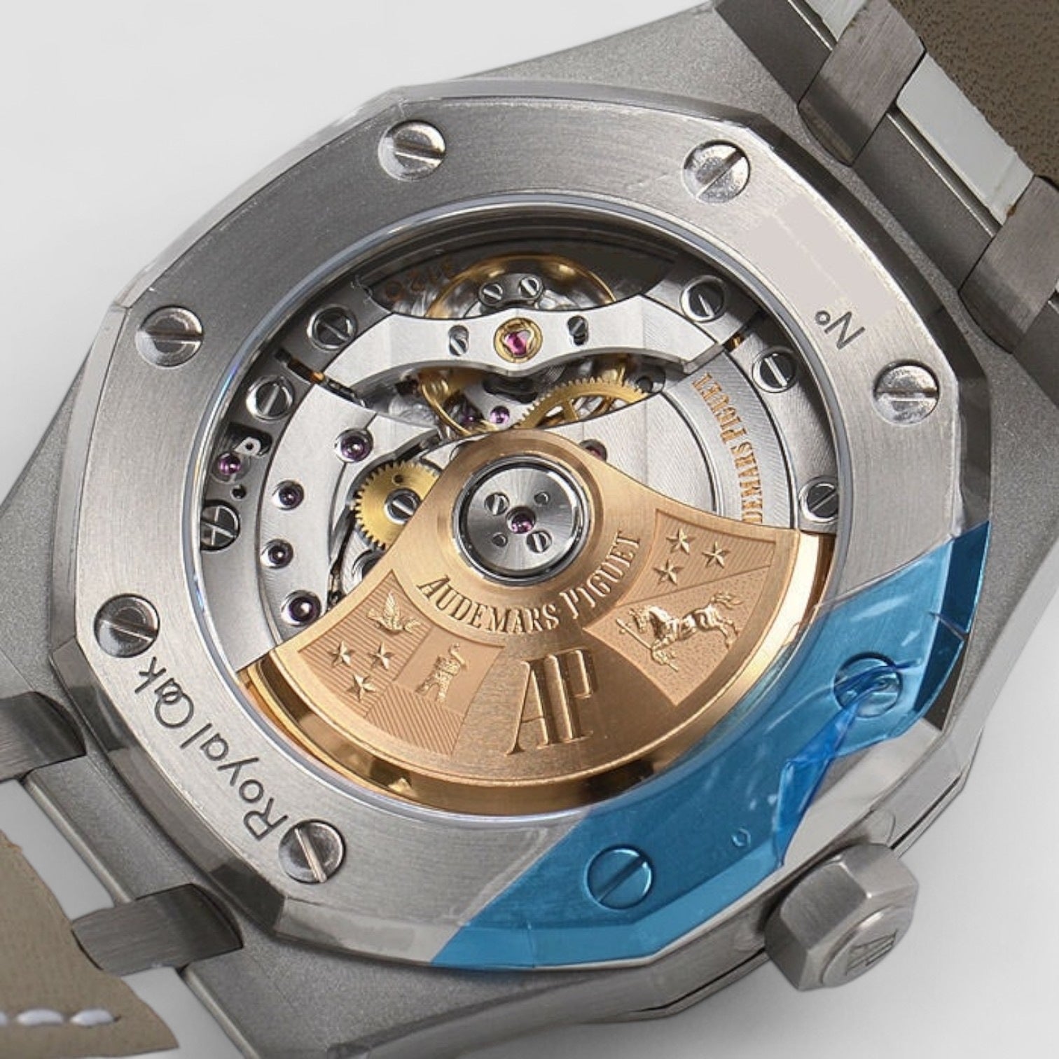 Royal Oak Selfwinding Stainless Steel Silver Index Diamond Bezel