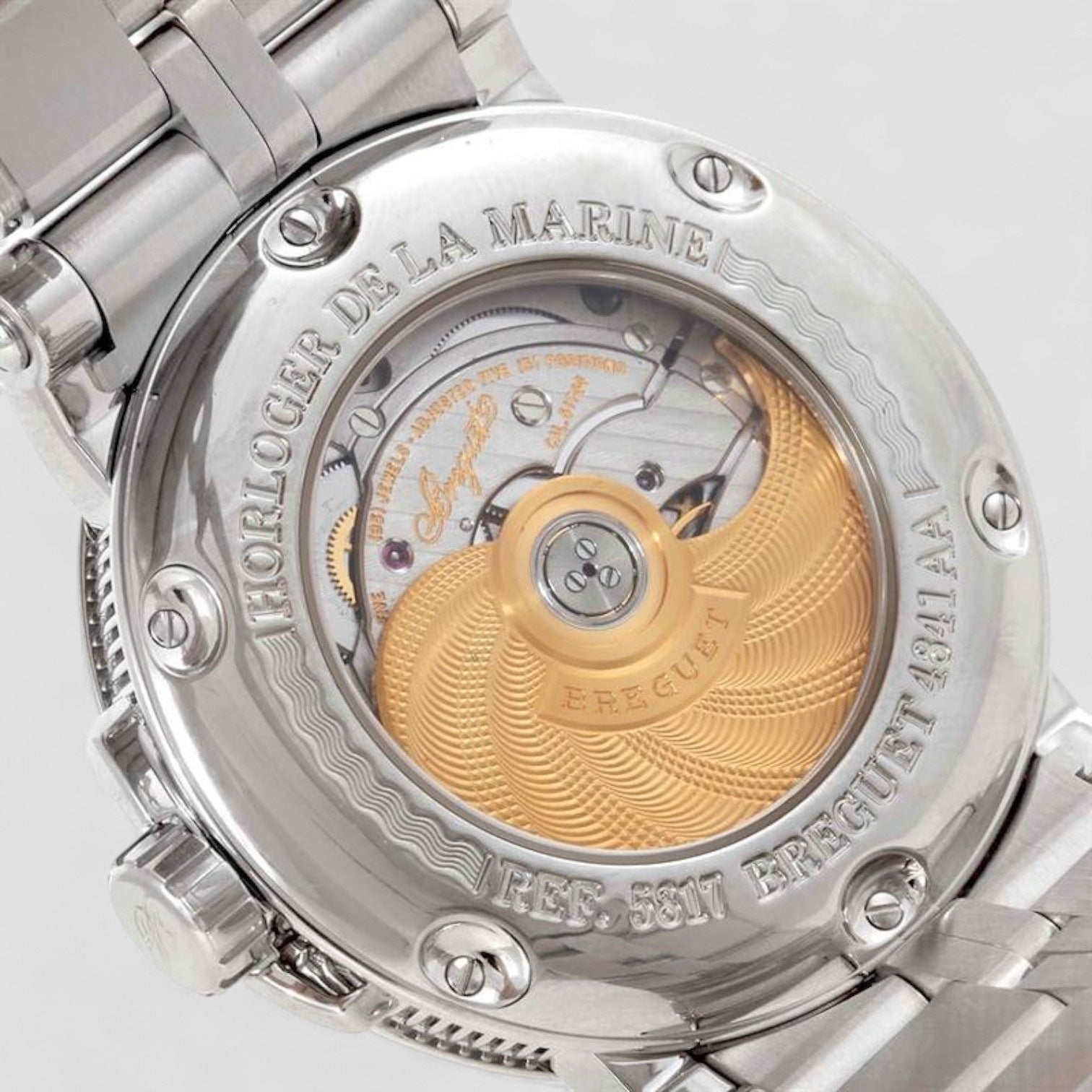Marine Big Date Automatic Stainless Steel Watch