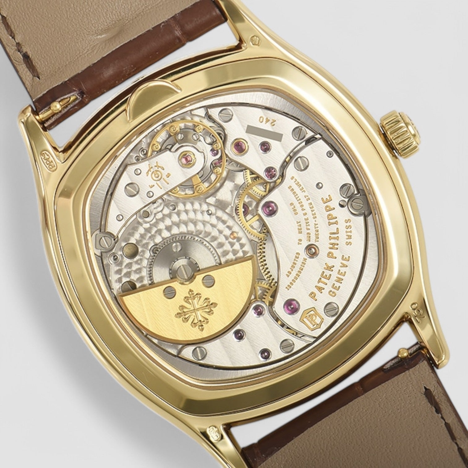 Perpetual Calendar 5940J 18K Yellow Gold Cushion Case