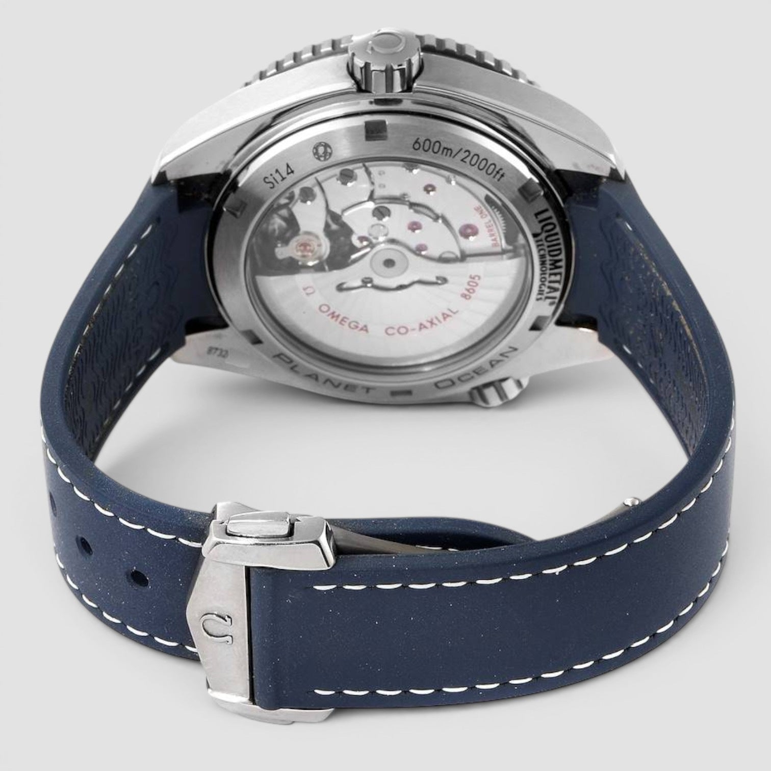 Seamaster Planet Ocean GMT 43.5mm Titanium Blue Dial