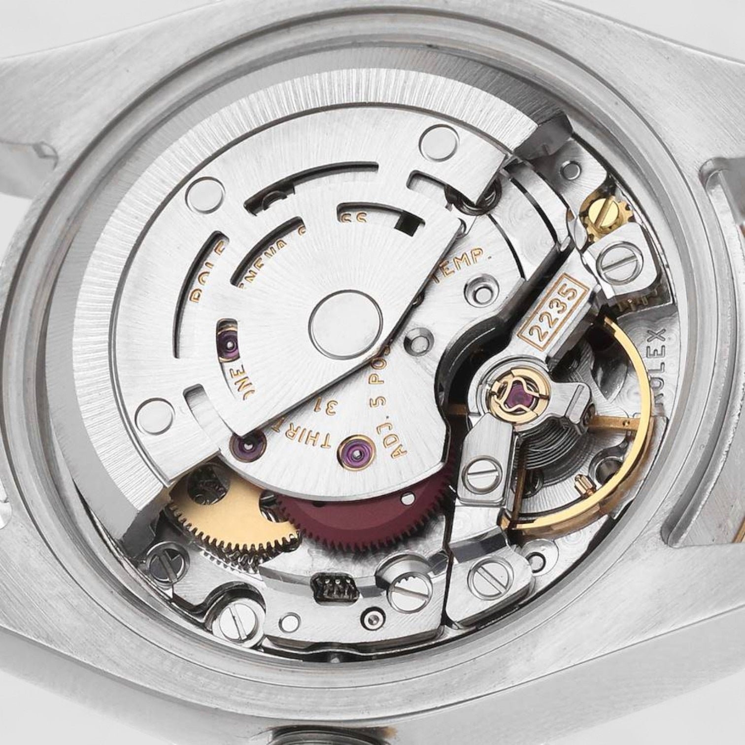 Lady-Datejust 26 White Dial Silver Diamond Bezel Watch