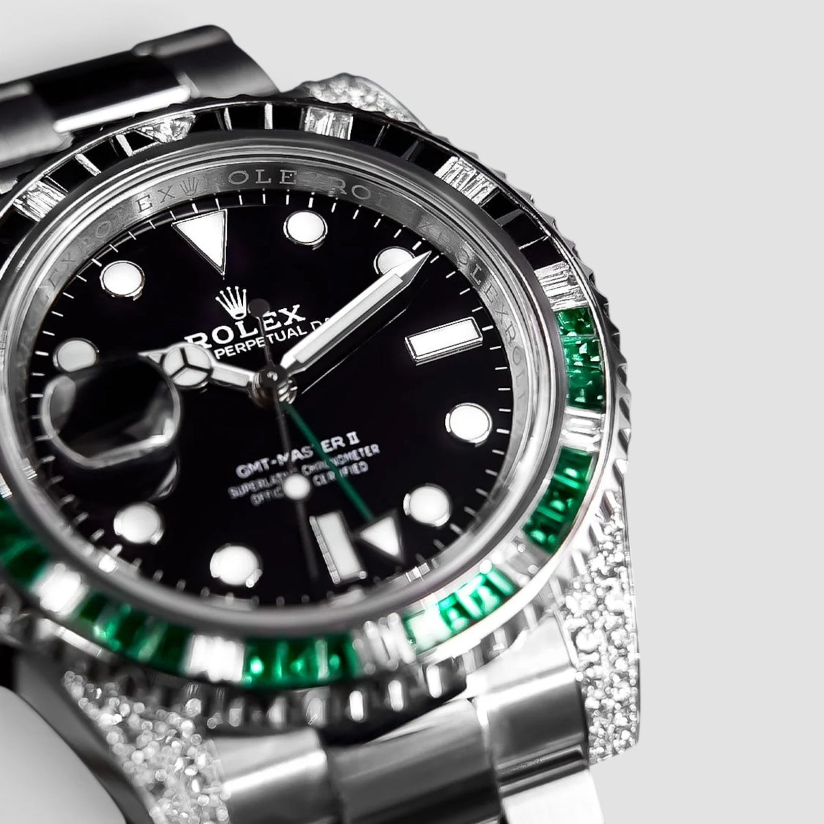 GMT-Master II 40 Sprite Custom Diamond-Set