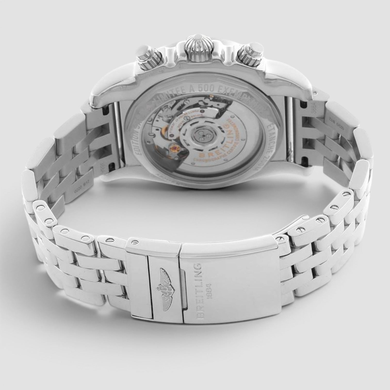 Chronomat 44 Airbourne Mother Of Pearl Dial Steel Mens Watch