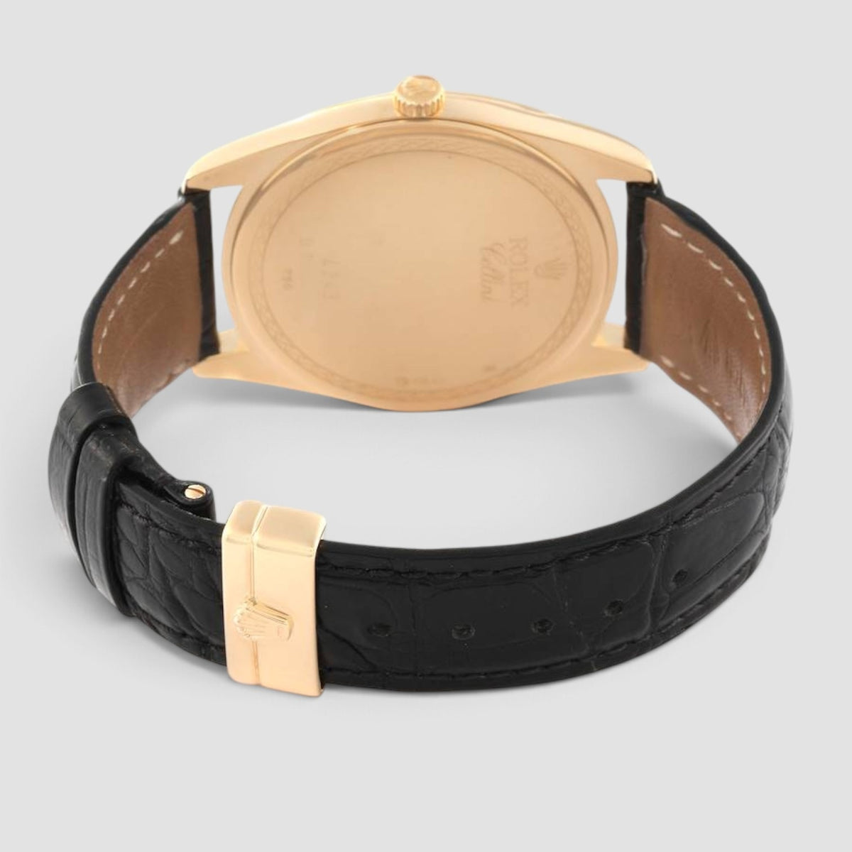 Cellini Danaos 38mm Yellow Gold Black Dial