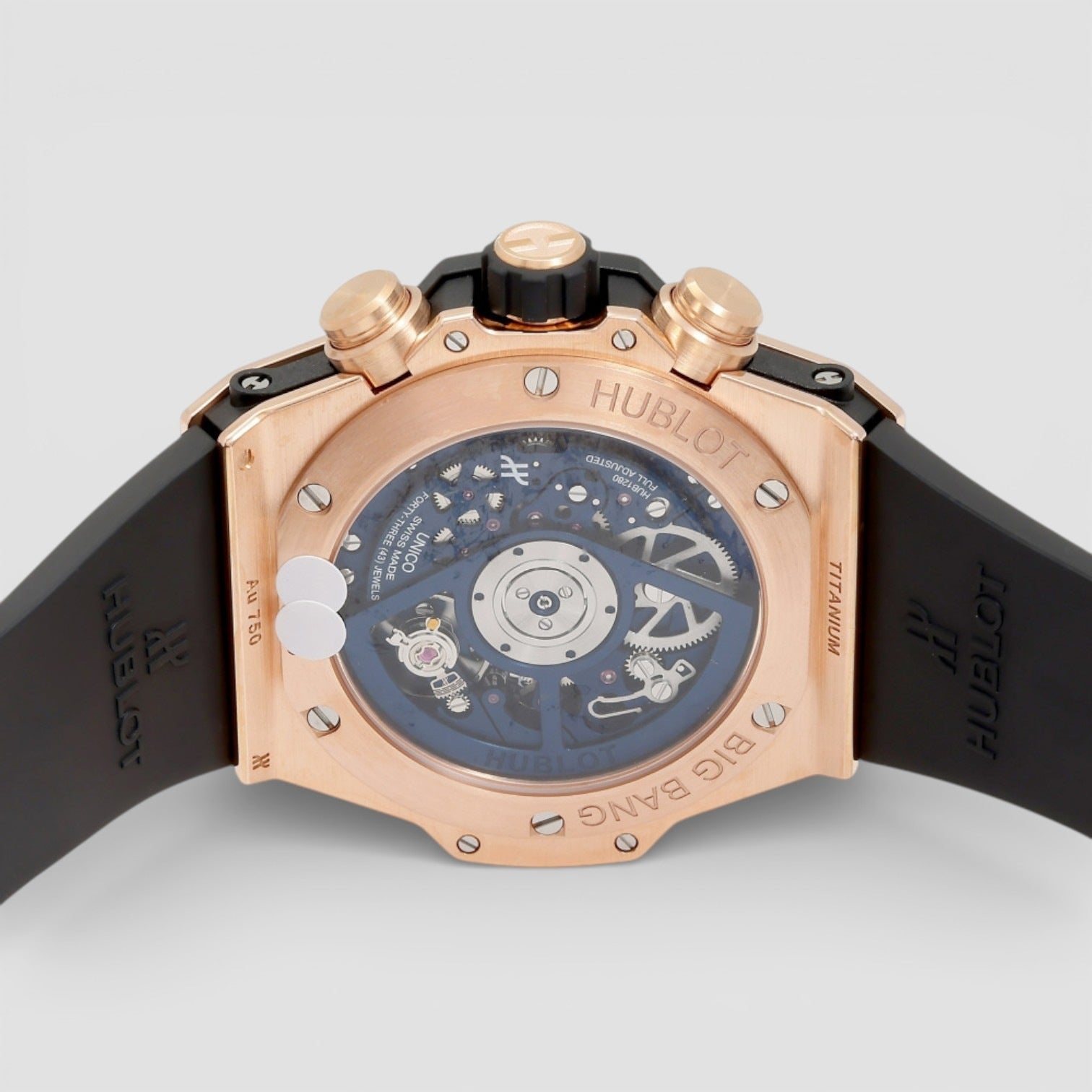 Bang Unico King Gold Blue Big 42mm