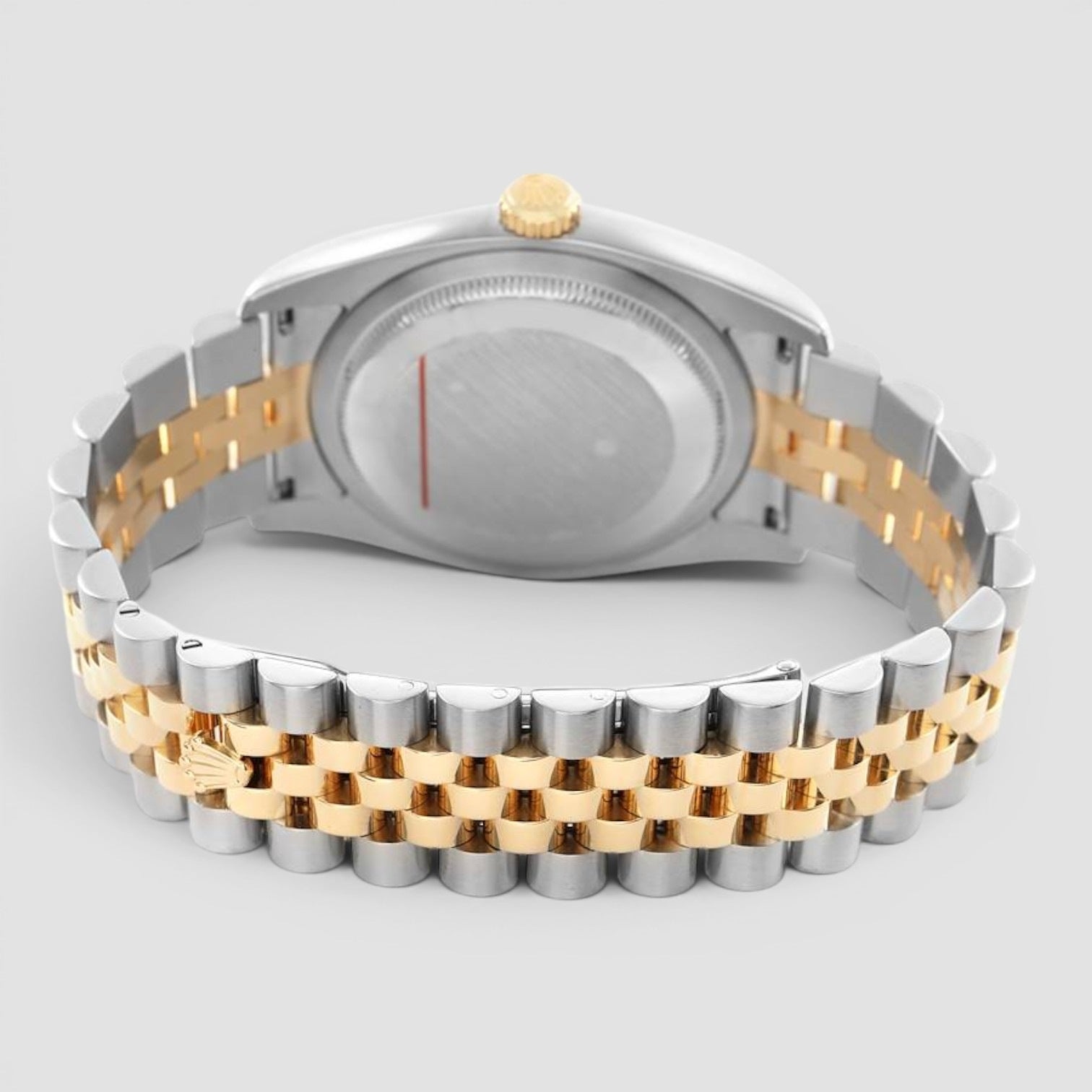Datejust 36mm Steel & Yellow Gold White Diamond Dial