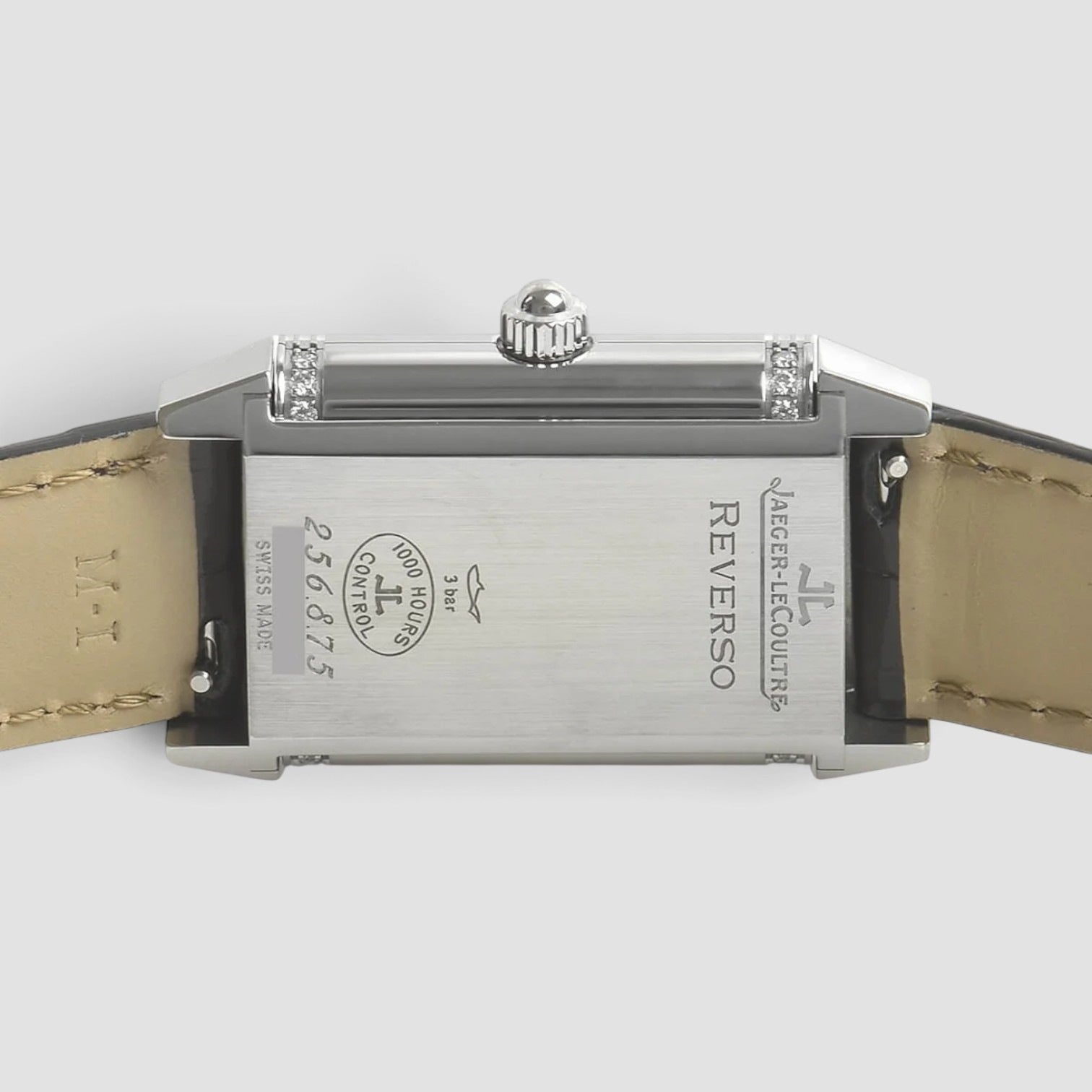 Reverso Duetto Classique 23mm Steel White Dial