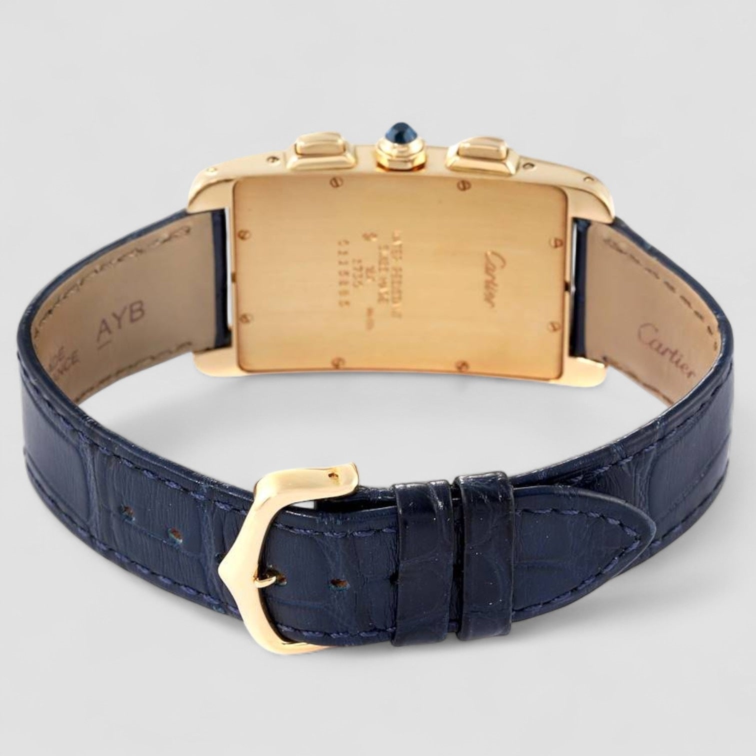 Tank Americaine Chronograph 18K Yellow Gold