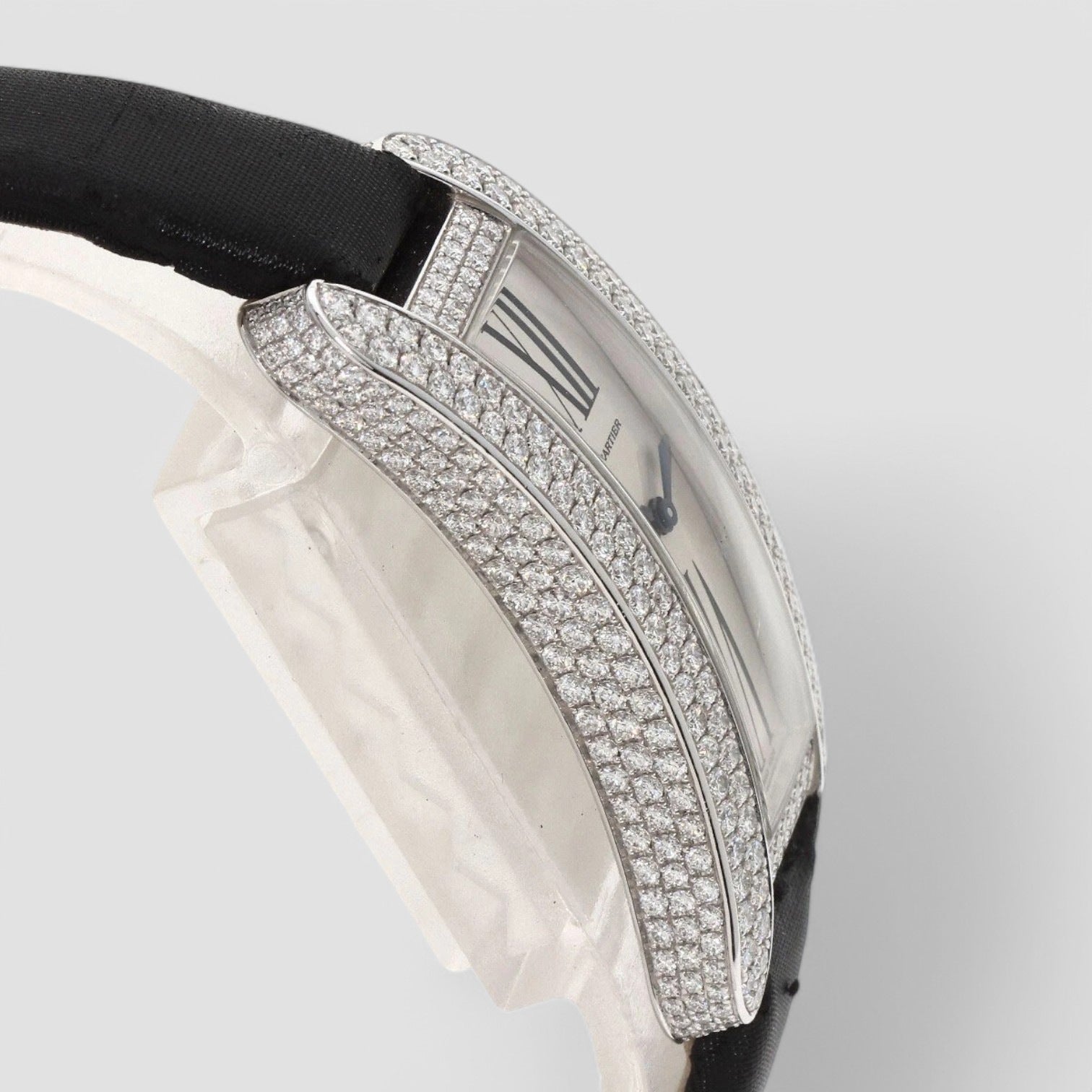 Tank S Watches K18 White Gold/Leather Ladies