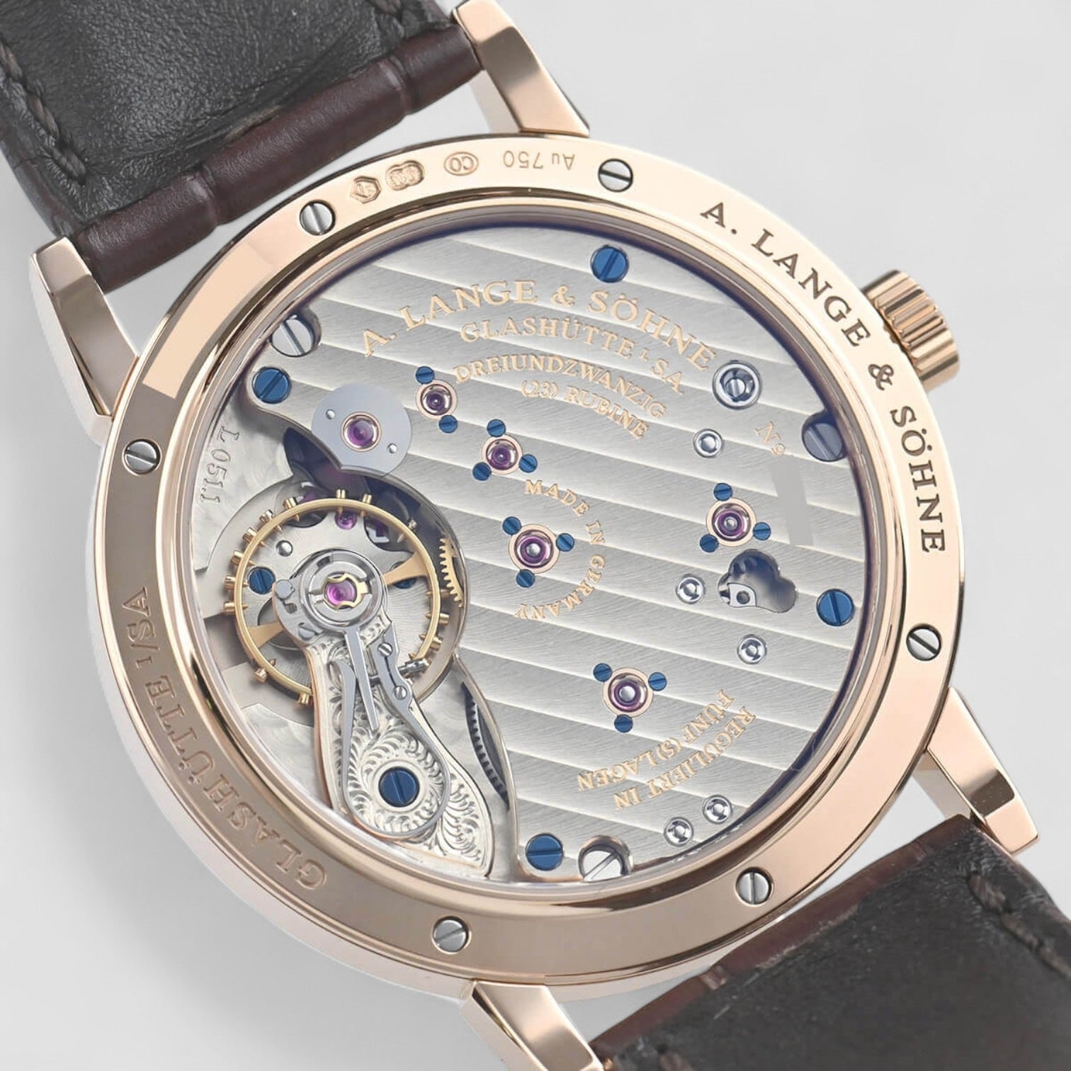 1815 18K Rose Gold Silver Dial 38.5mm