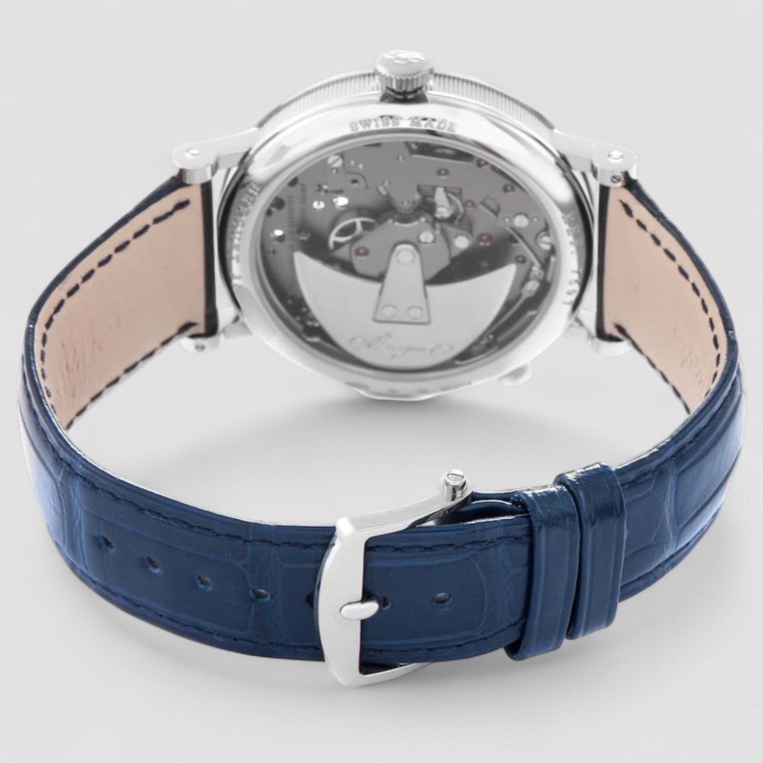 Tradition Quantieme Retrograde White Gold Mens Watch