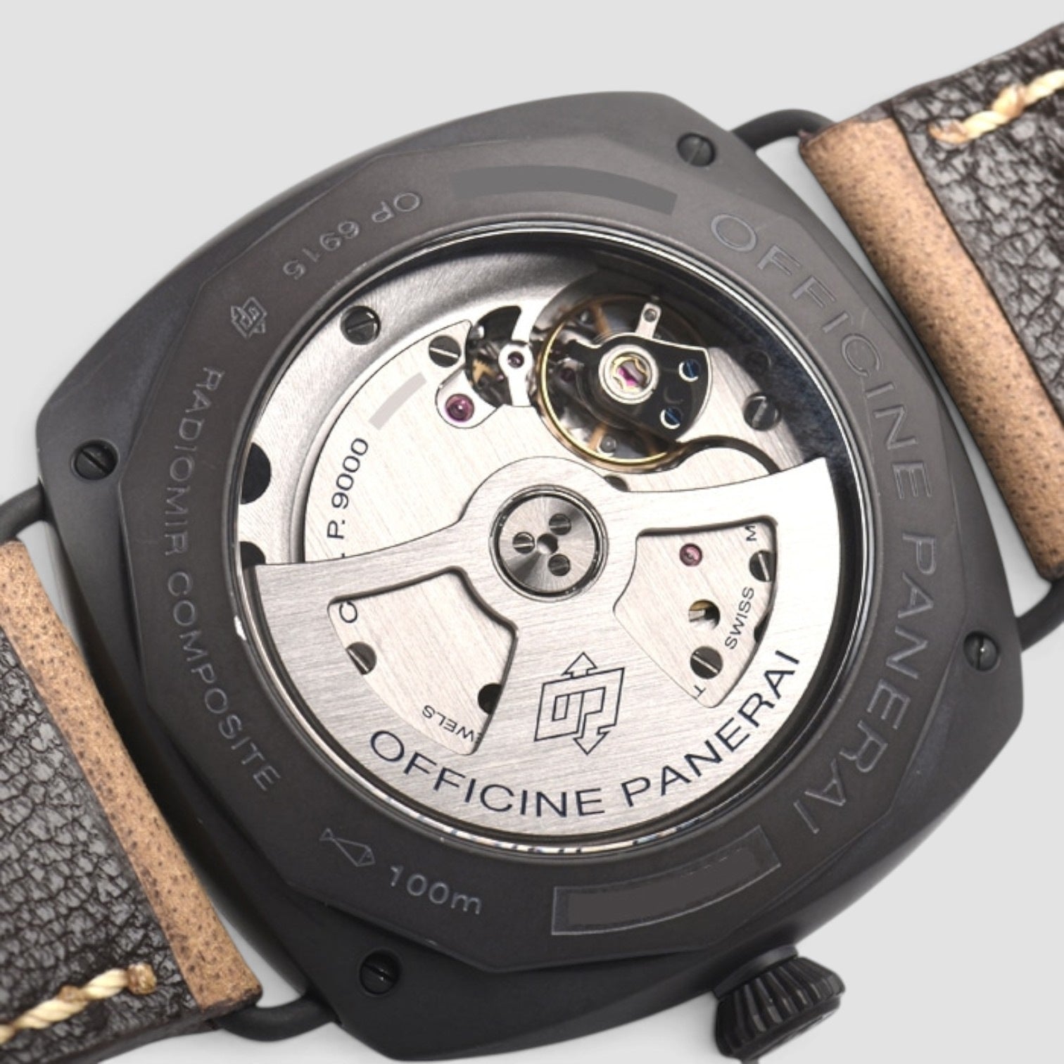 Radiomir Black Seal 45mm Ceramic Brown Dial
