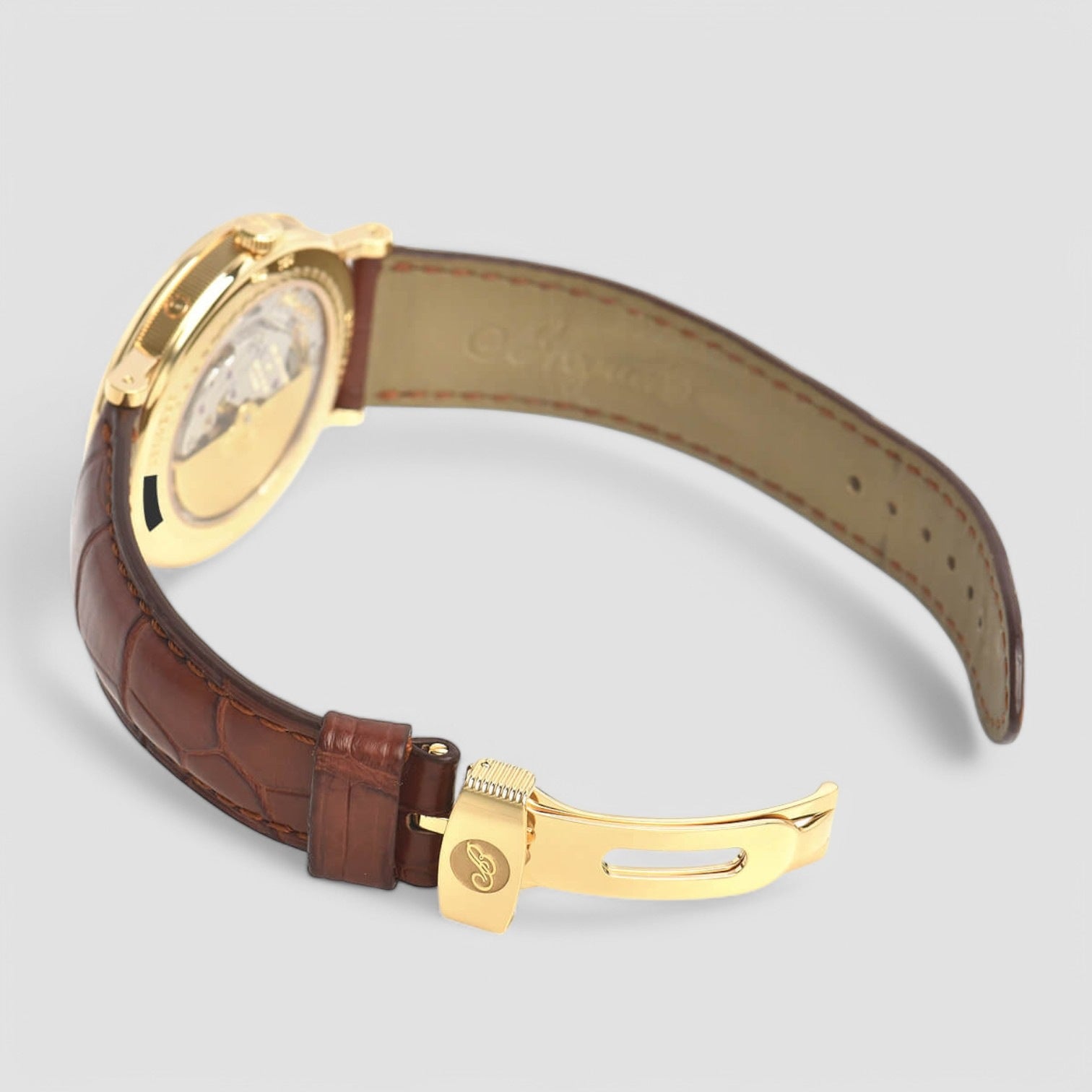 Classique Day & Date Moonphase 18K Yellow Gold Silver Dial