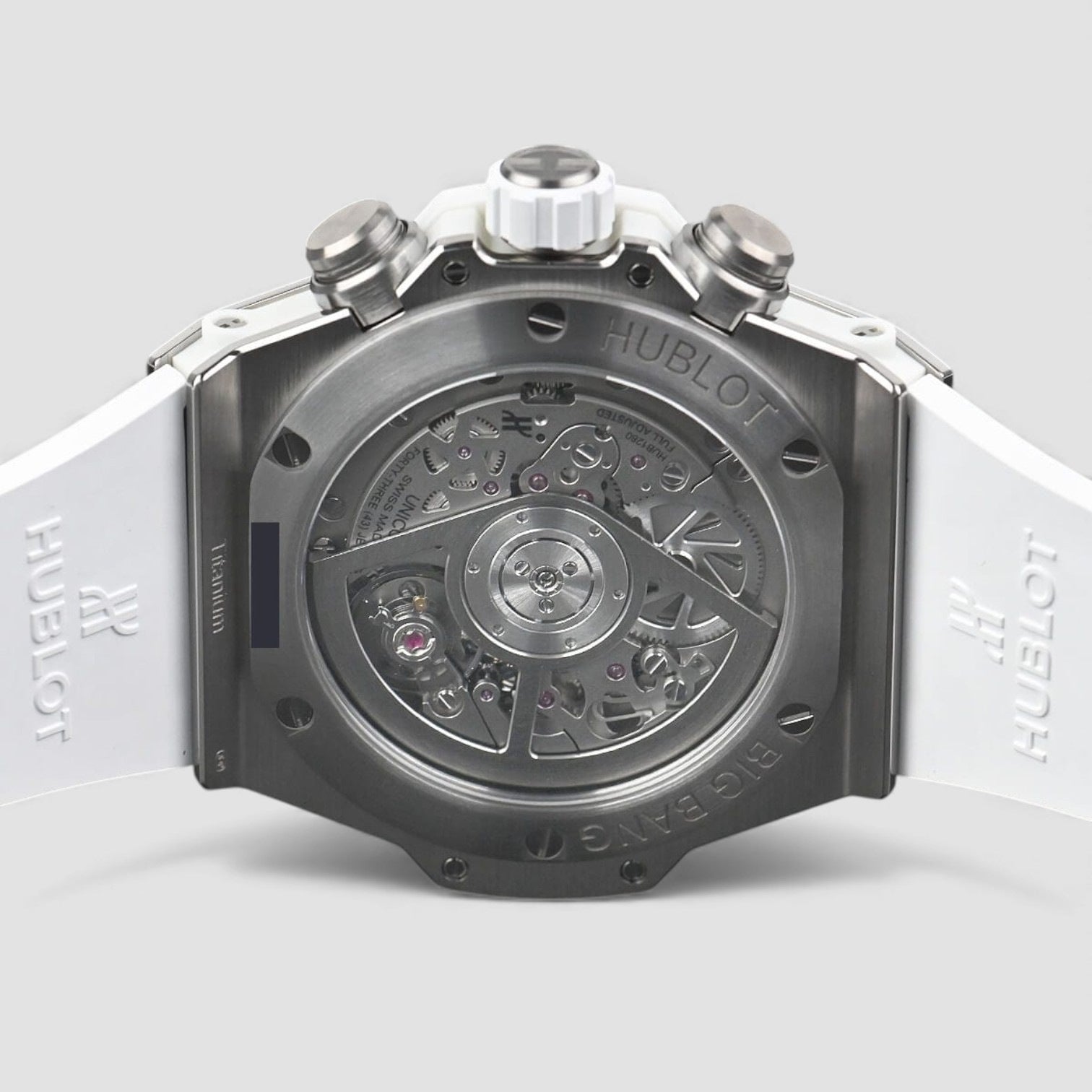 Big Bang Unico White Pavé 42mm