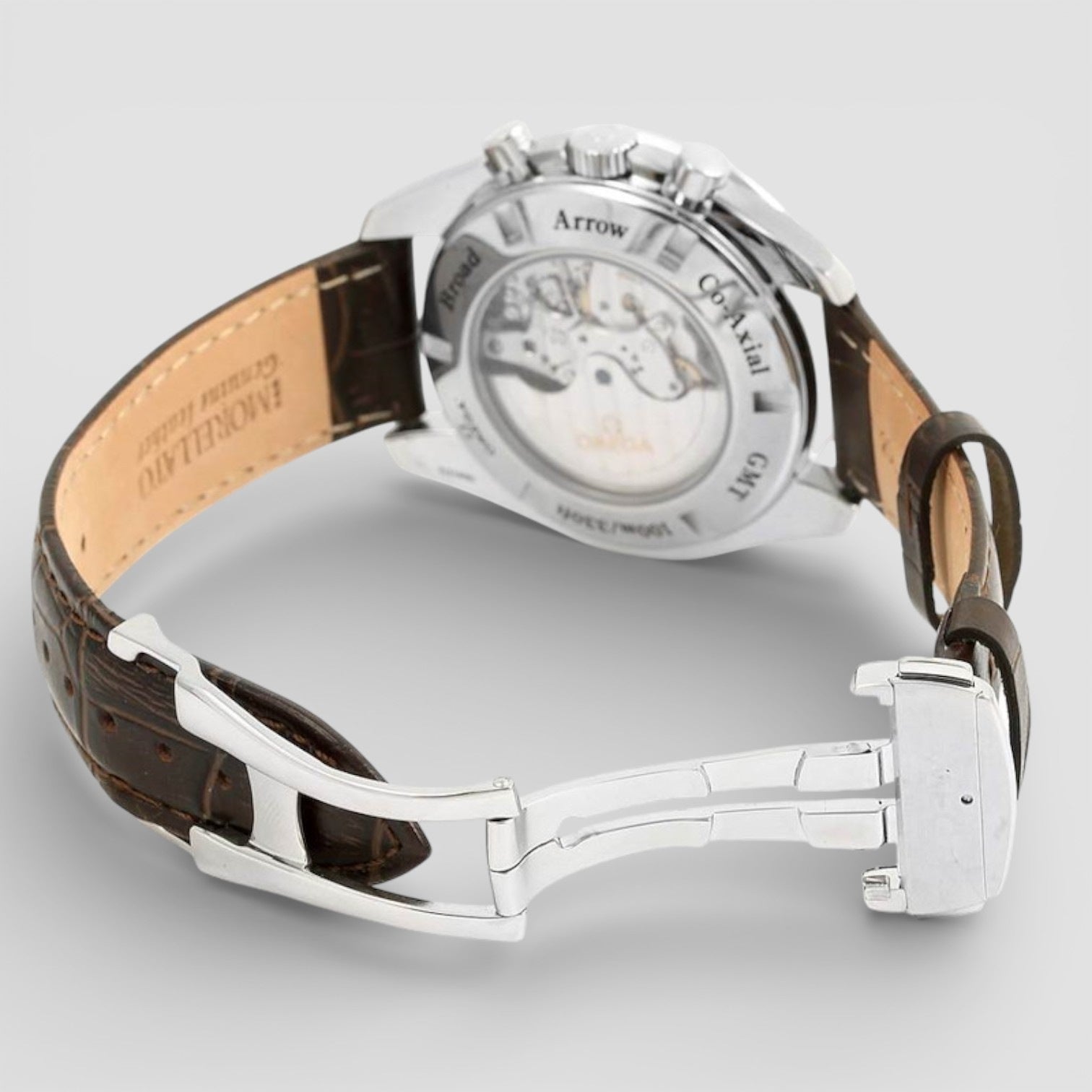 Speedmaster Broad Arrow GMT Mens Watch