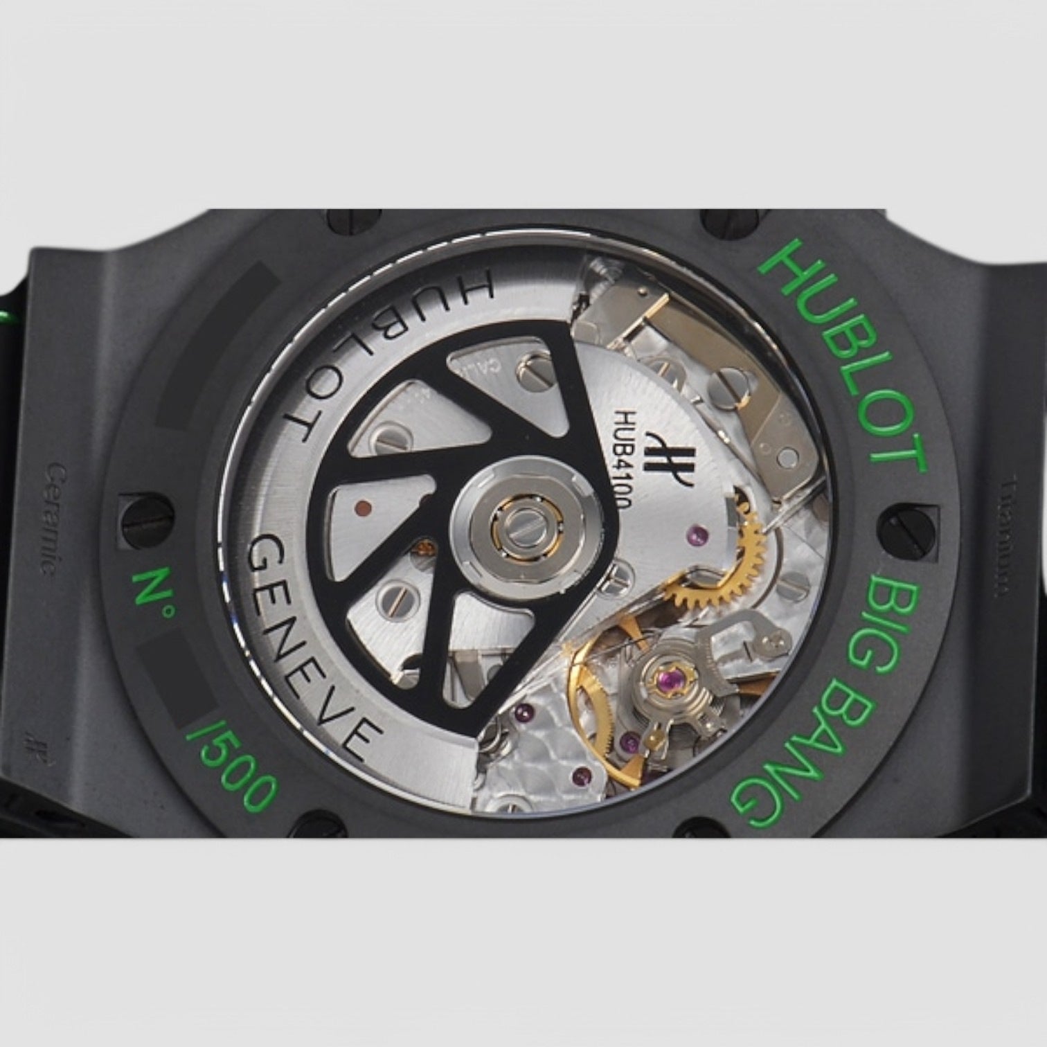 Big Bang All Black Chronograph 'Green' Limited Edition
