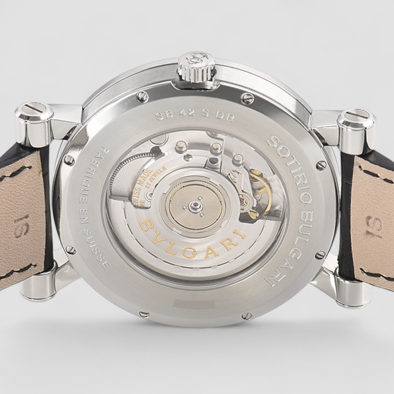 Sotirio Bulgari Automatic Silver Men's Watch